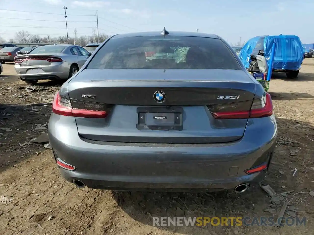 6 Photograph of a damaged car 3MW5R7J04N8C65839 BMW 3 SERIES 2022