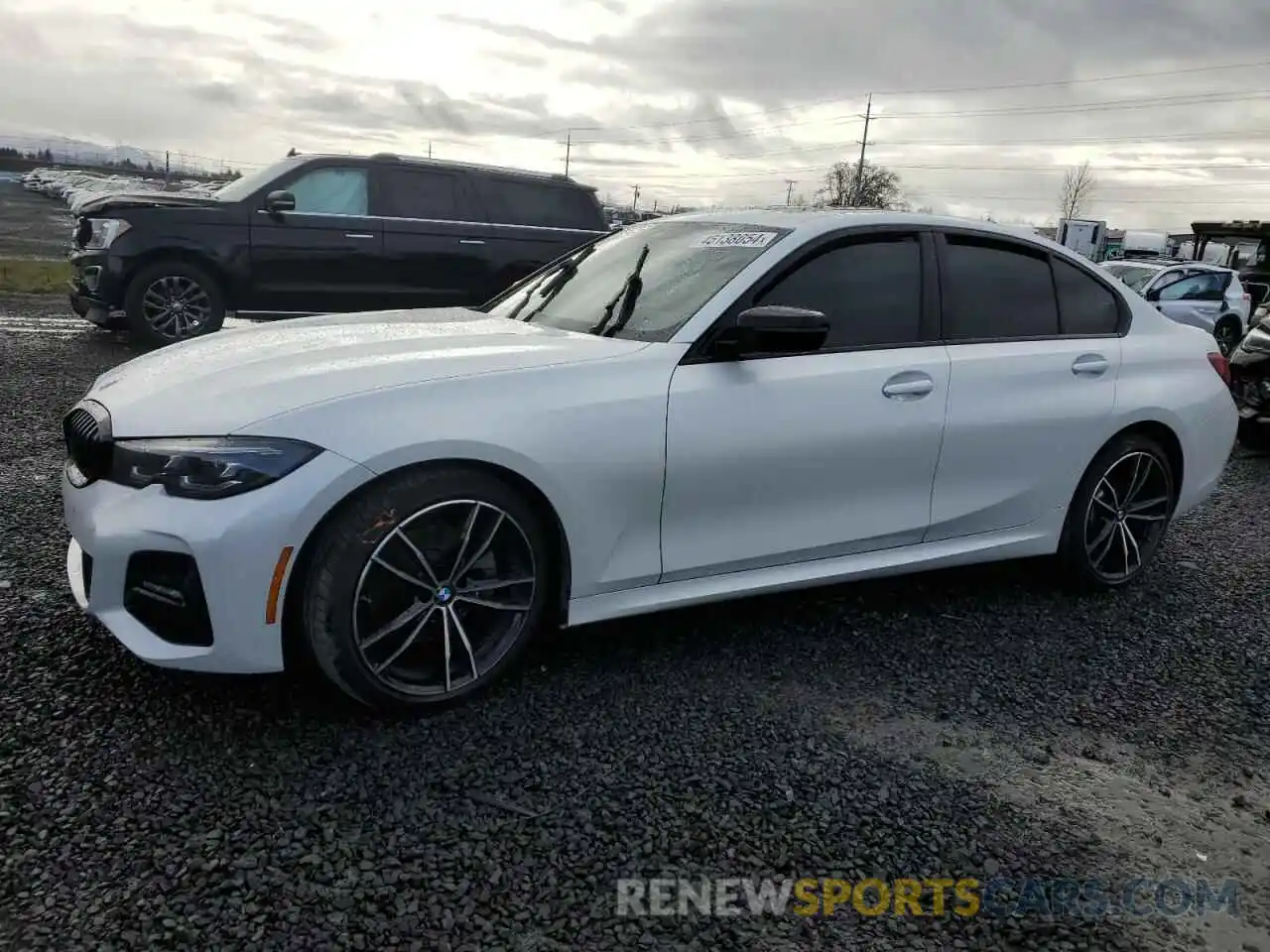 1 Photograph of a damaged car 3MW5R7J05N8C22465 BMW 3 SERIES 2022