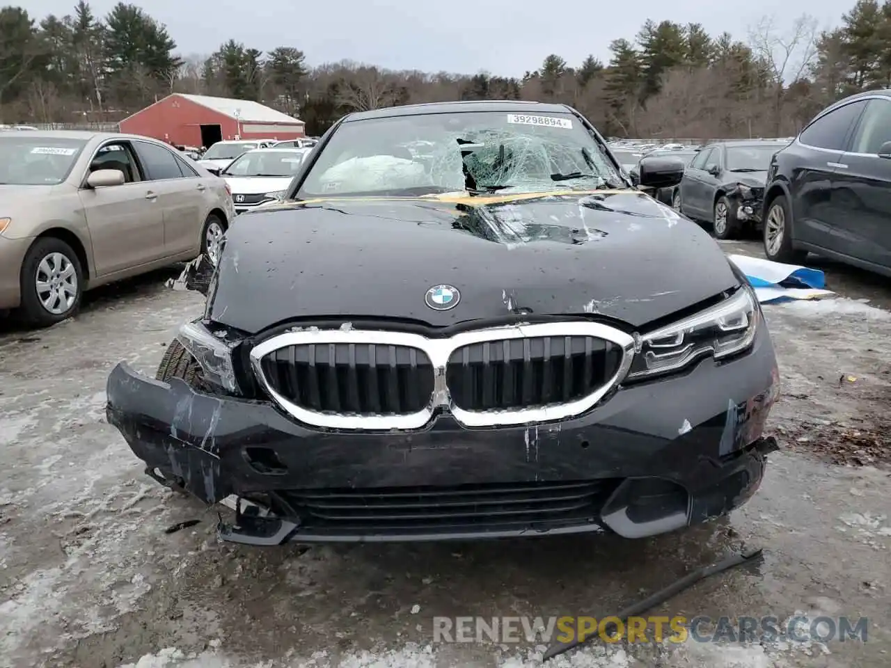 5 Photograph of a damaged car 3MW5R7J05N8C78325 BMW 3 SERIES 2022