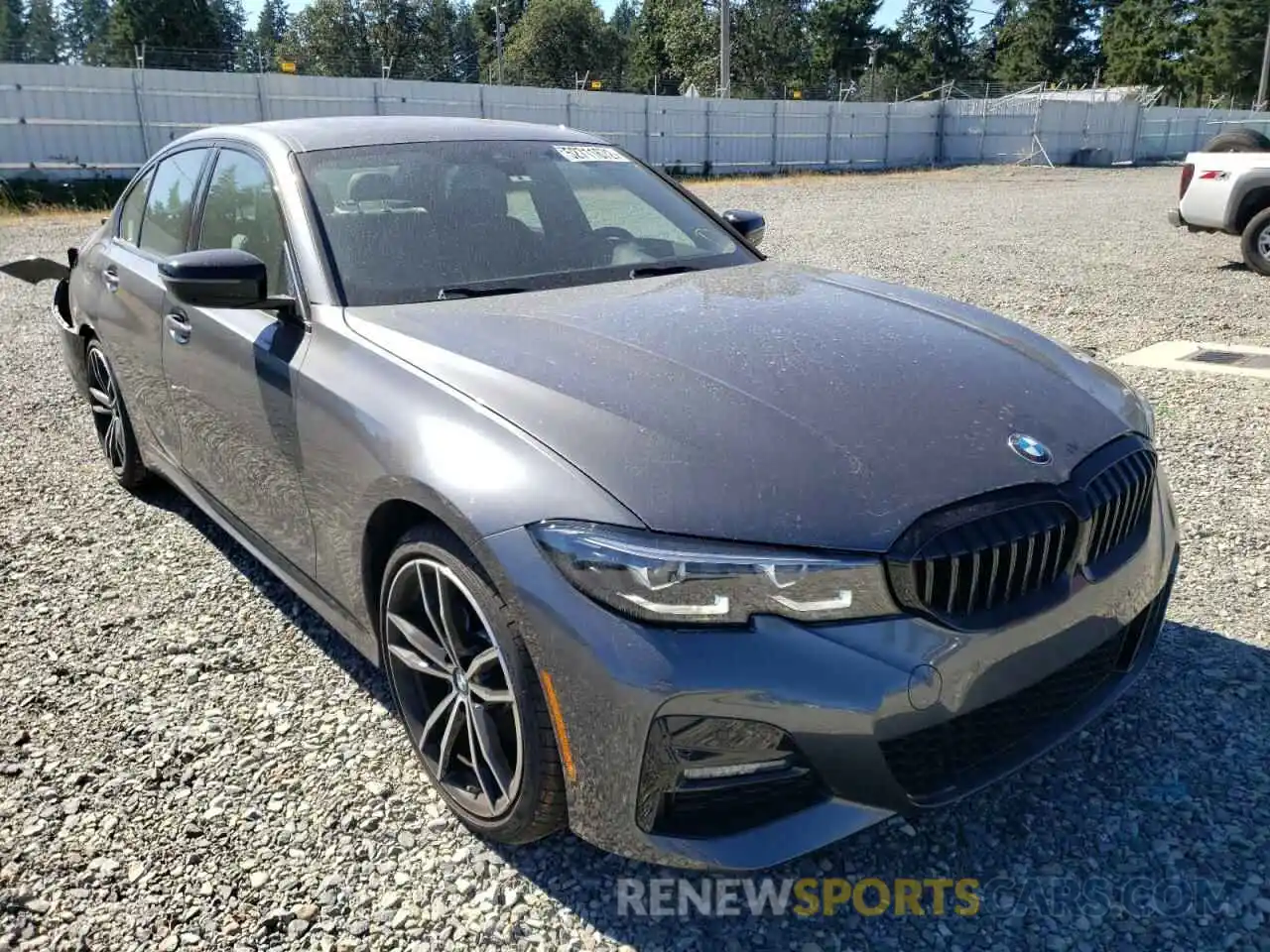 1 Photograph of a damaged car 3MW5R7J07N8C35671 BMW 3 SERIES 2022