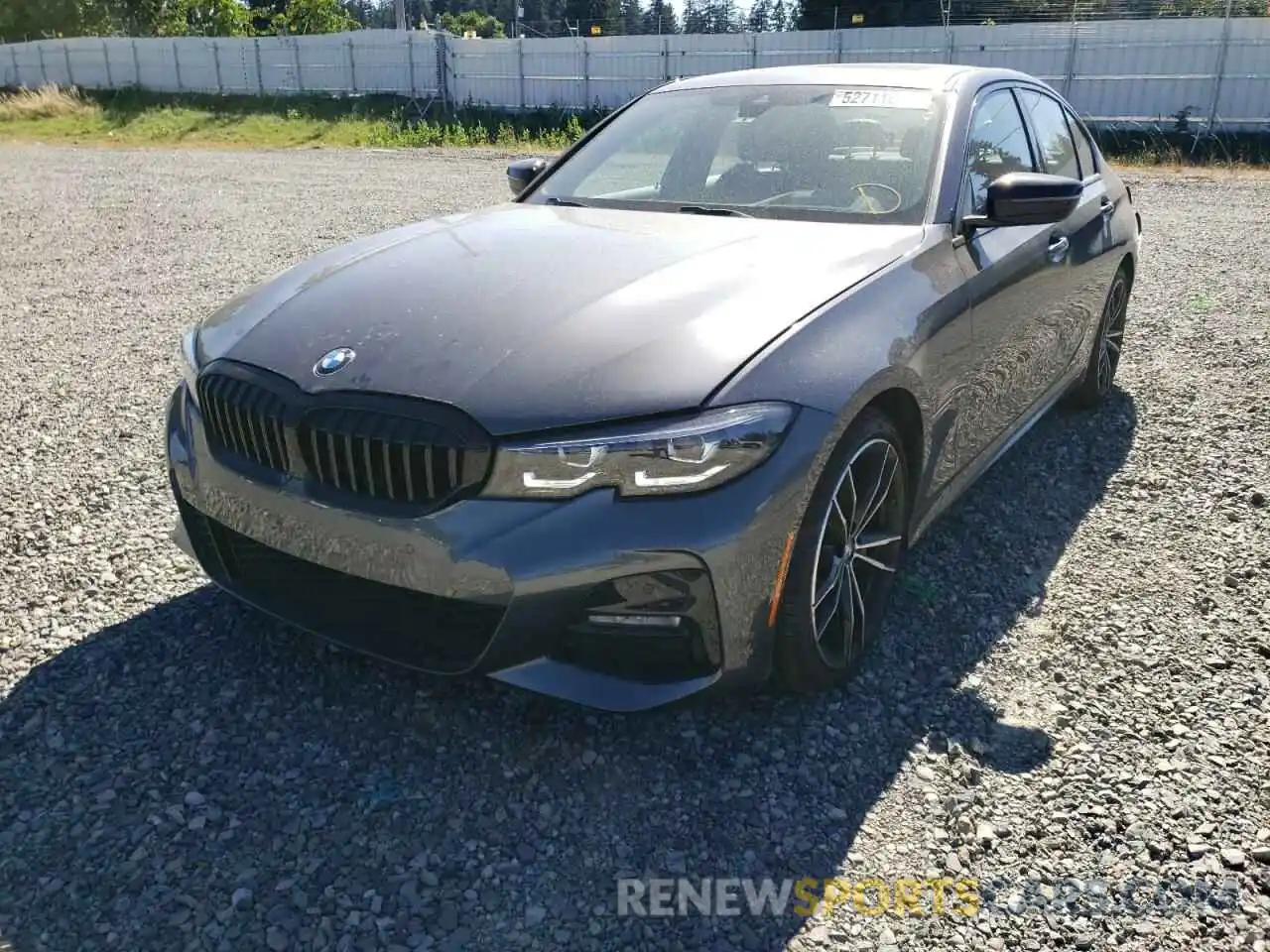 2 Photograph of a damaged car 3MW5R7J07N8C35671 BMW 3 SERIES 2022