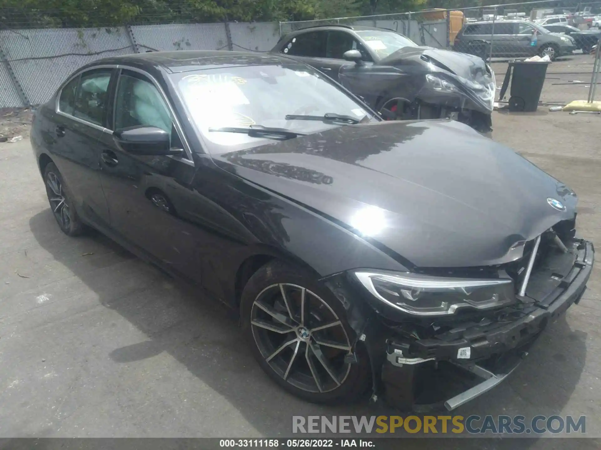 1 Photograph of a damaged car 3MW5R7J09N8C23263 BMW 3 SERIES 2022