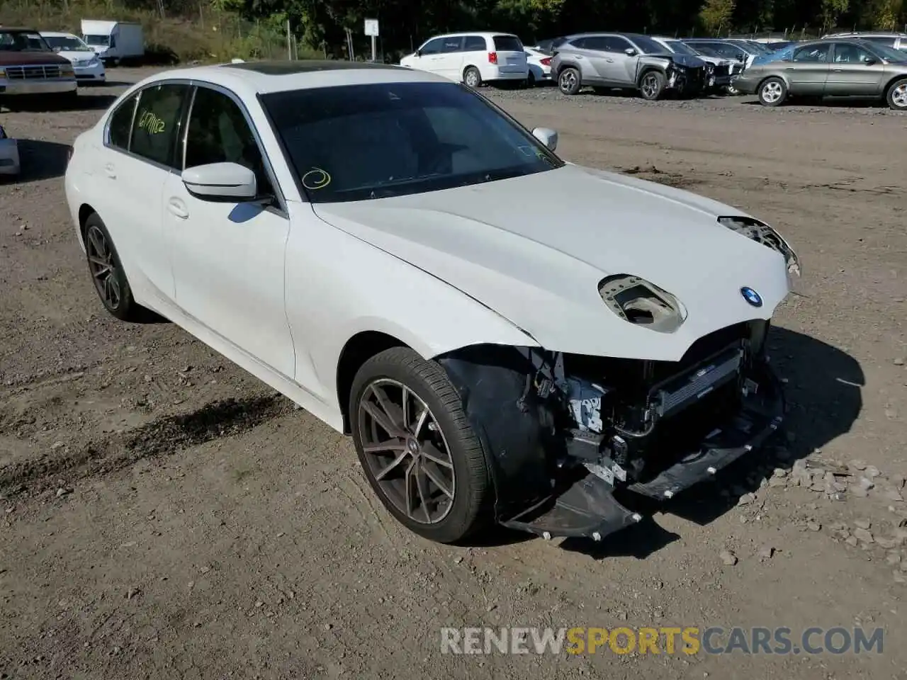 1 Photograph of a damaged car 3MW5R7J09N8C23988 BMW 3 SERIES 2022