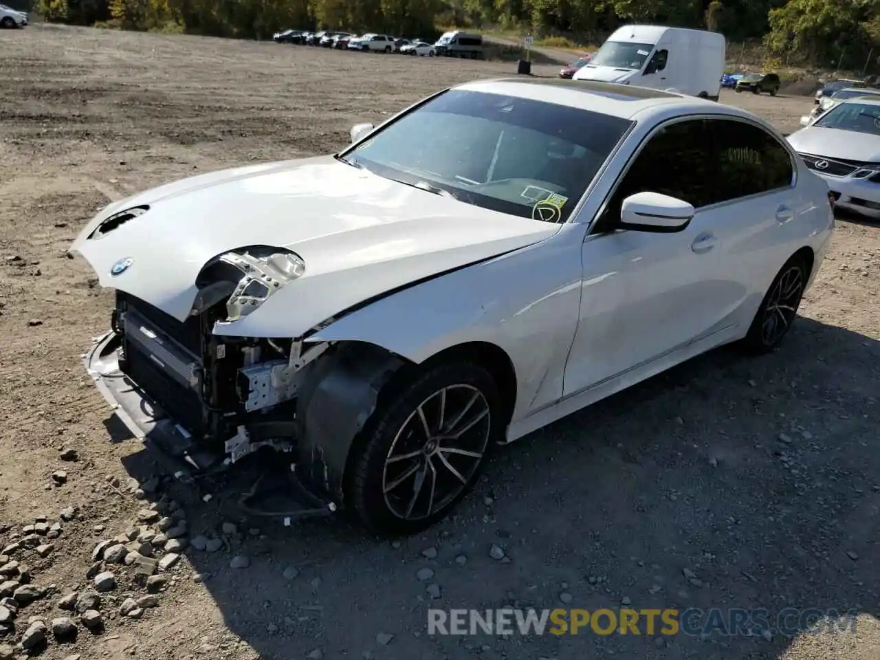 2 Photograph of a damaged car 3MW5R7J09N8C23988 BMW 3 SERIES 2022