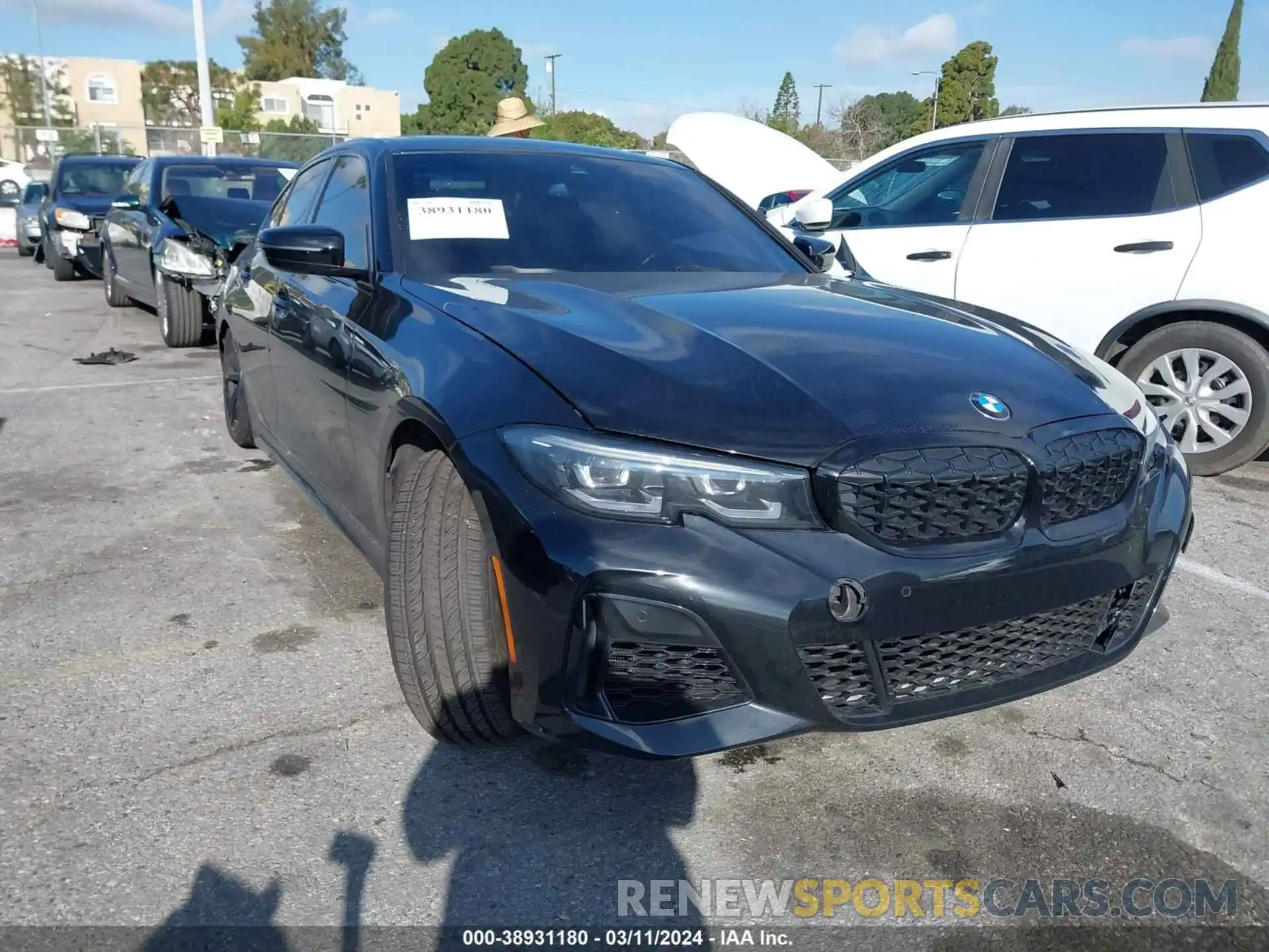 1 Photograph of a damaged car 3MW5U7J00N8C58059 BMW 3 SERIES 2022