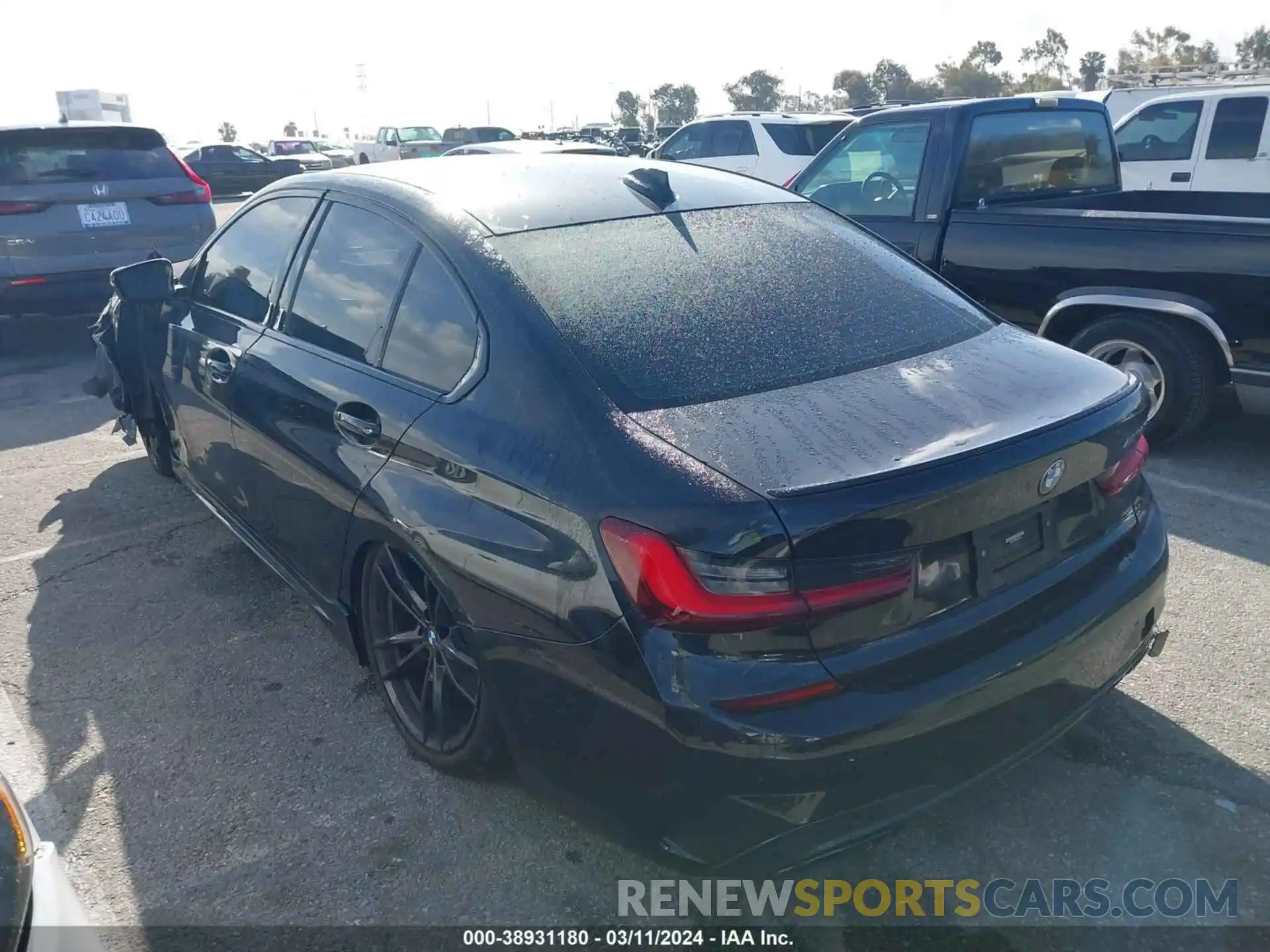 3 Photograph of a damaged car 3MW5U7J00N8C58059 BMW 3 SERIES 2022