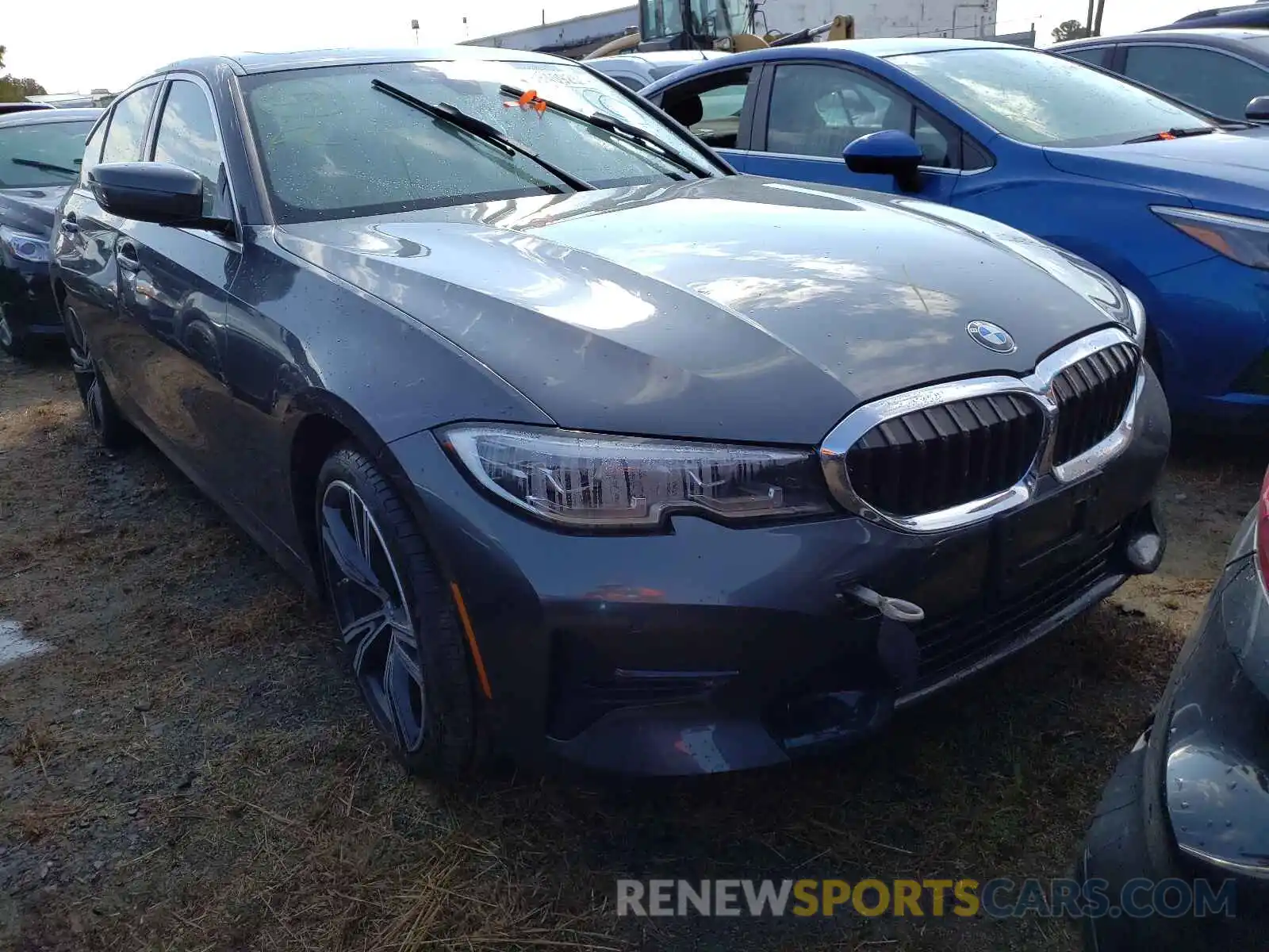 1 Photograph of a damaged car WBA5R7C04NFL69624 BMW 3 SERIES 2022