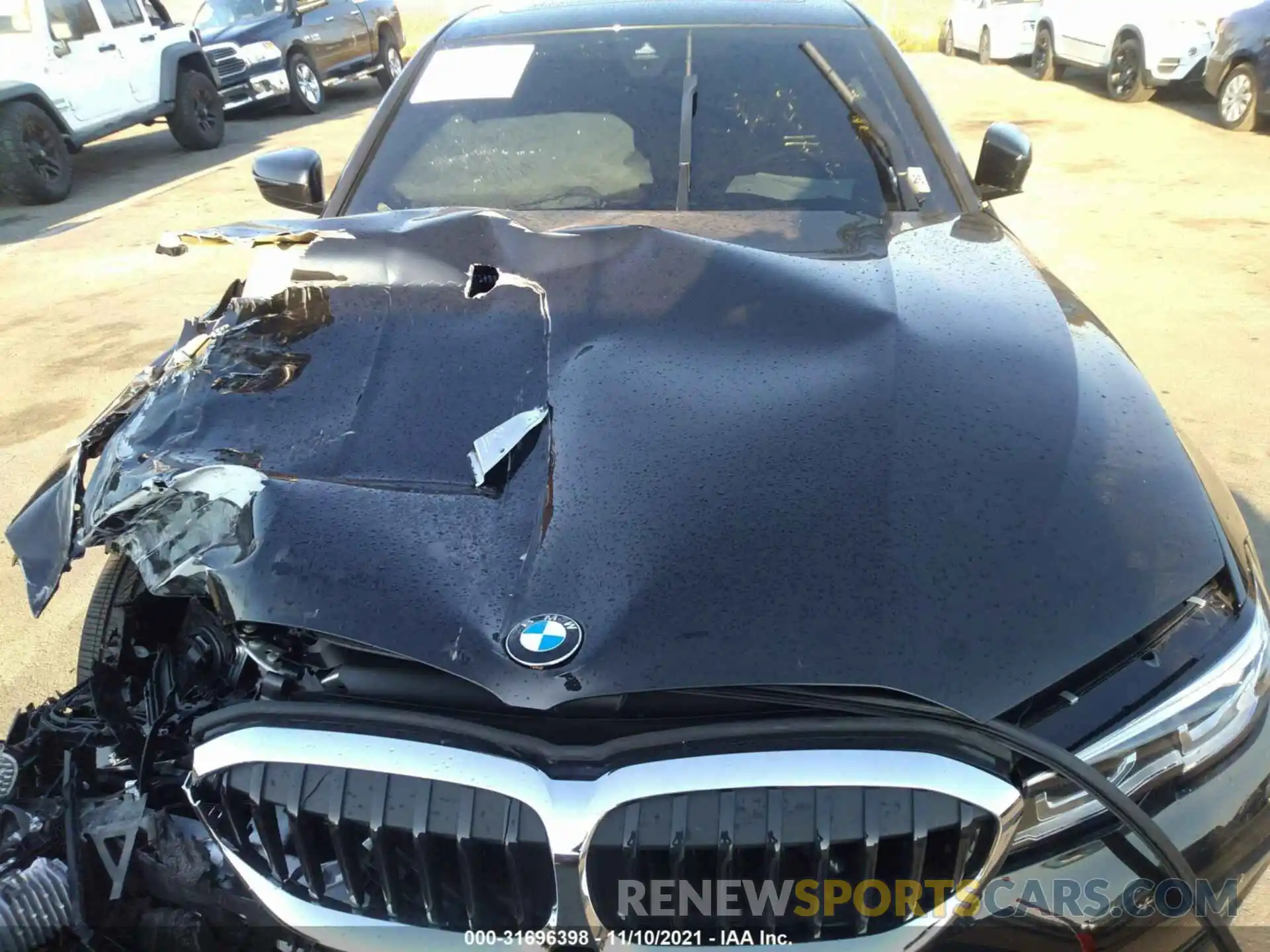 10 Photograph of a damaged car WBA5R7C04NFL70028 BMW 3 SERIES 2022