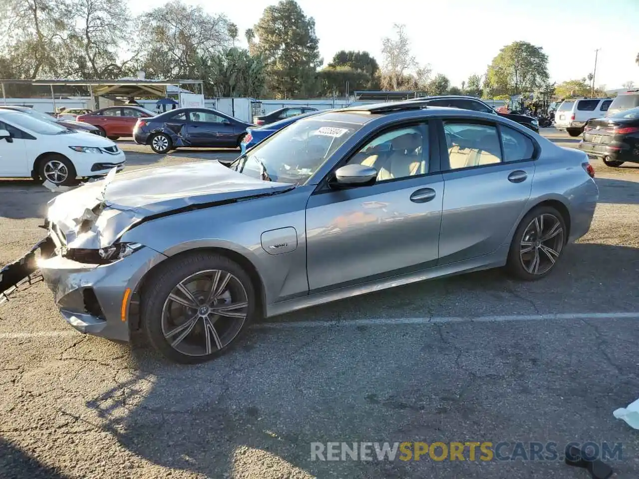 1 Photograph of a damaged car 3MW39FF01P8D05694 BMW 3 SERIES 2023