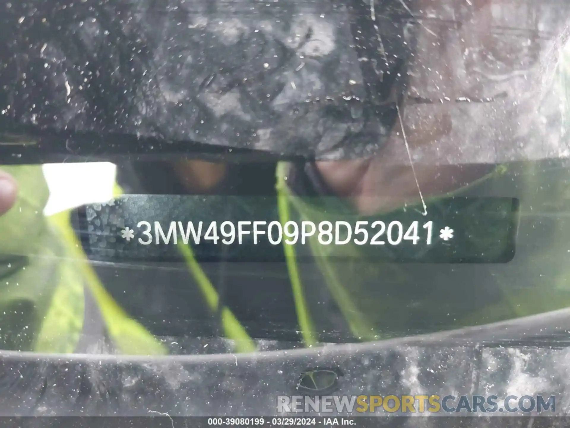 18 Photograph of a damaged car 3MW49FF09P8D52041 BMW 3 SERIES 2023