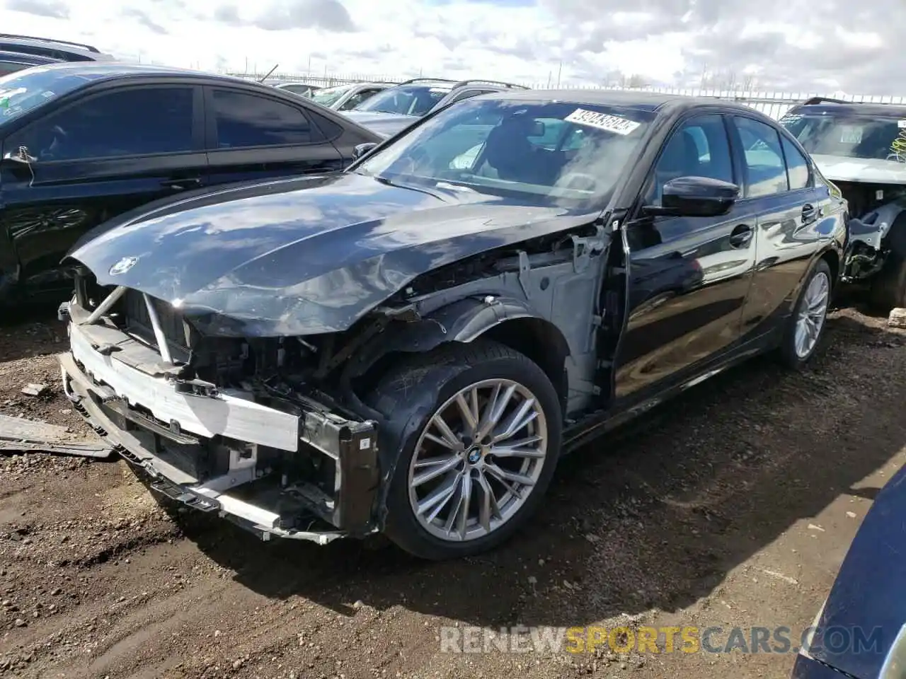 1 Photograph of a damaged car 3MW89FF00P8D57887 BMW 3 SERIES 2023