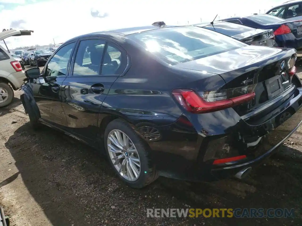 2 Photograph of a damaged car 3MW89FF00P8D57887 BMW 3 SERIES 2023