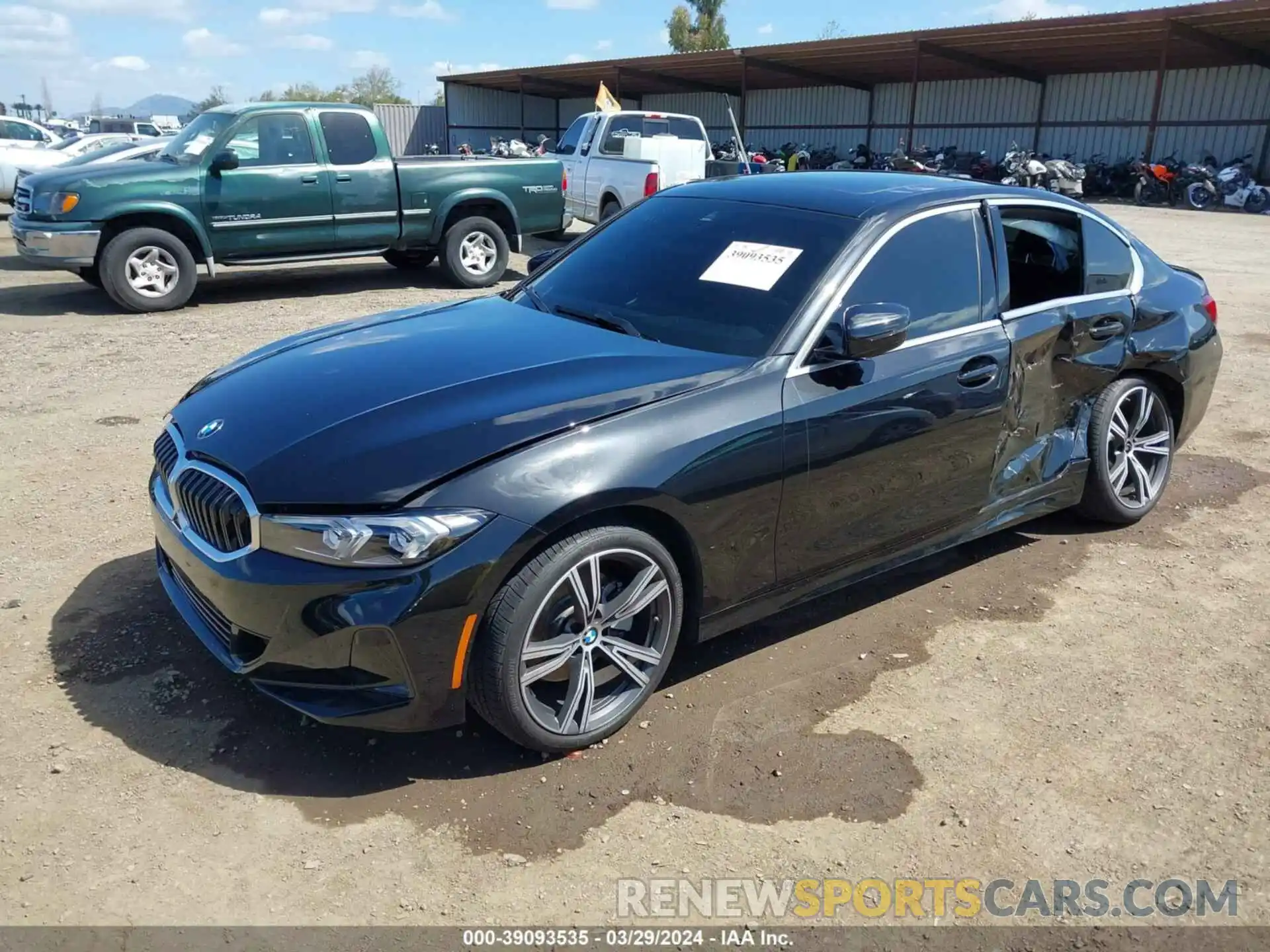 2 Photograph of a damaged car 3MW69FF05R8E09797 BMW 3 SERIES 2024