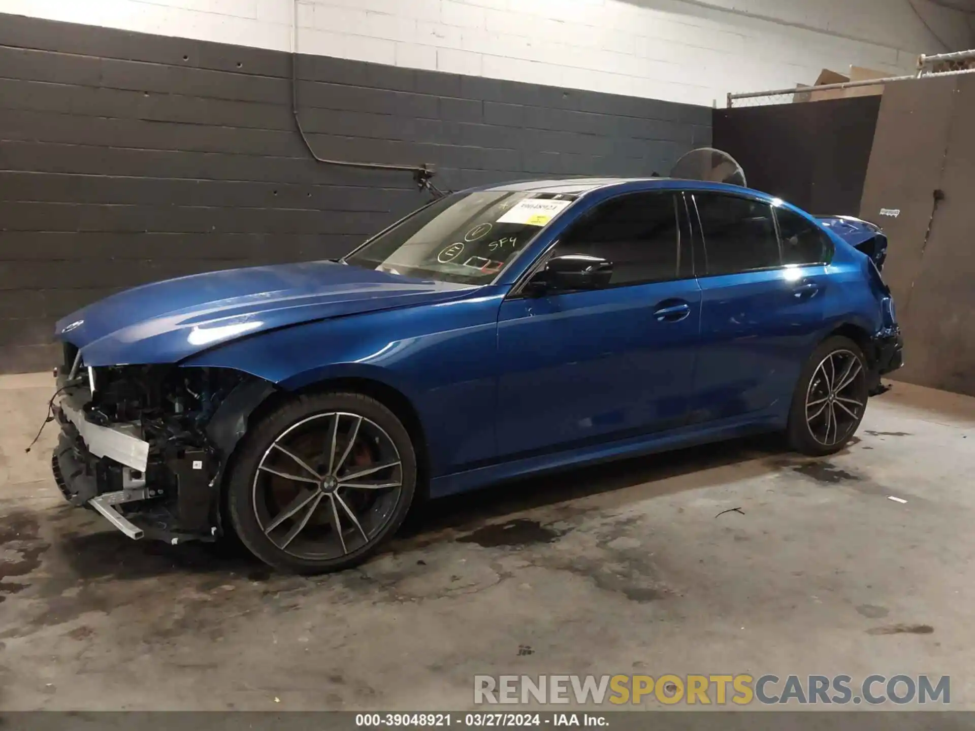 2 Photograph of a damaged car 3MW89FF04R8E01215 BMW 3 SERIES 2024