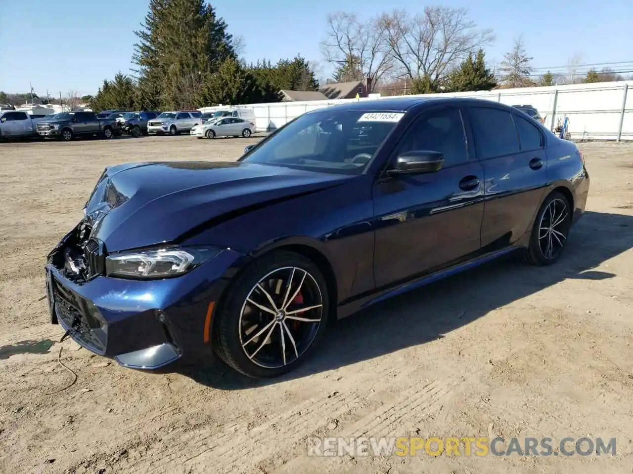 1 Photograph of a damaged car 3MW89FF08R8D92132 BMW 3 SERIES 2024