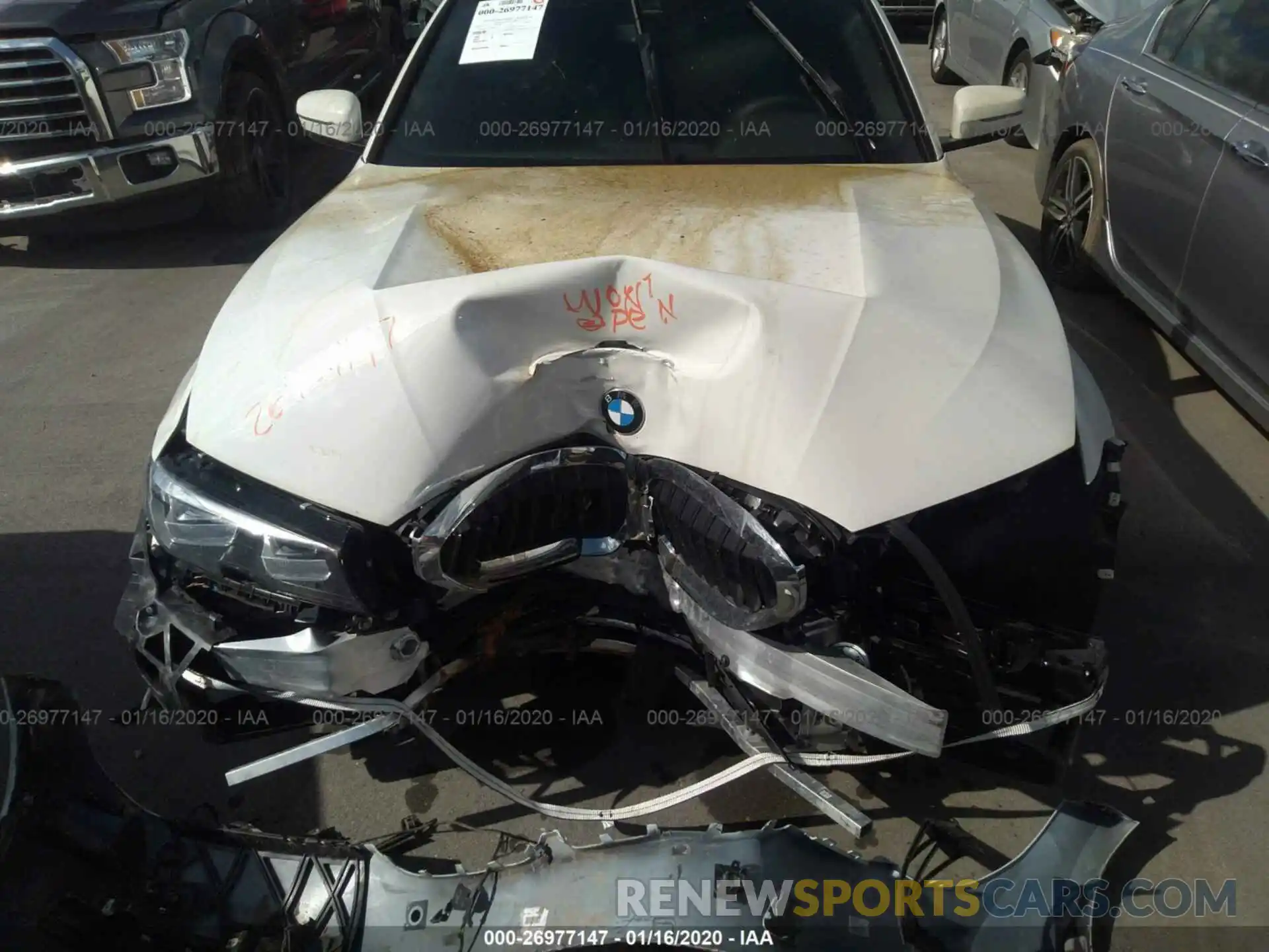 10 Photograph of a damaged car 3MW5R1J52K8B03132 BMW 330I 2019