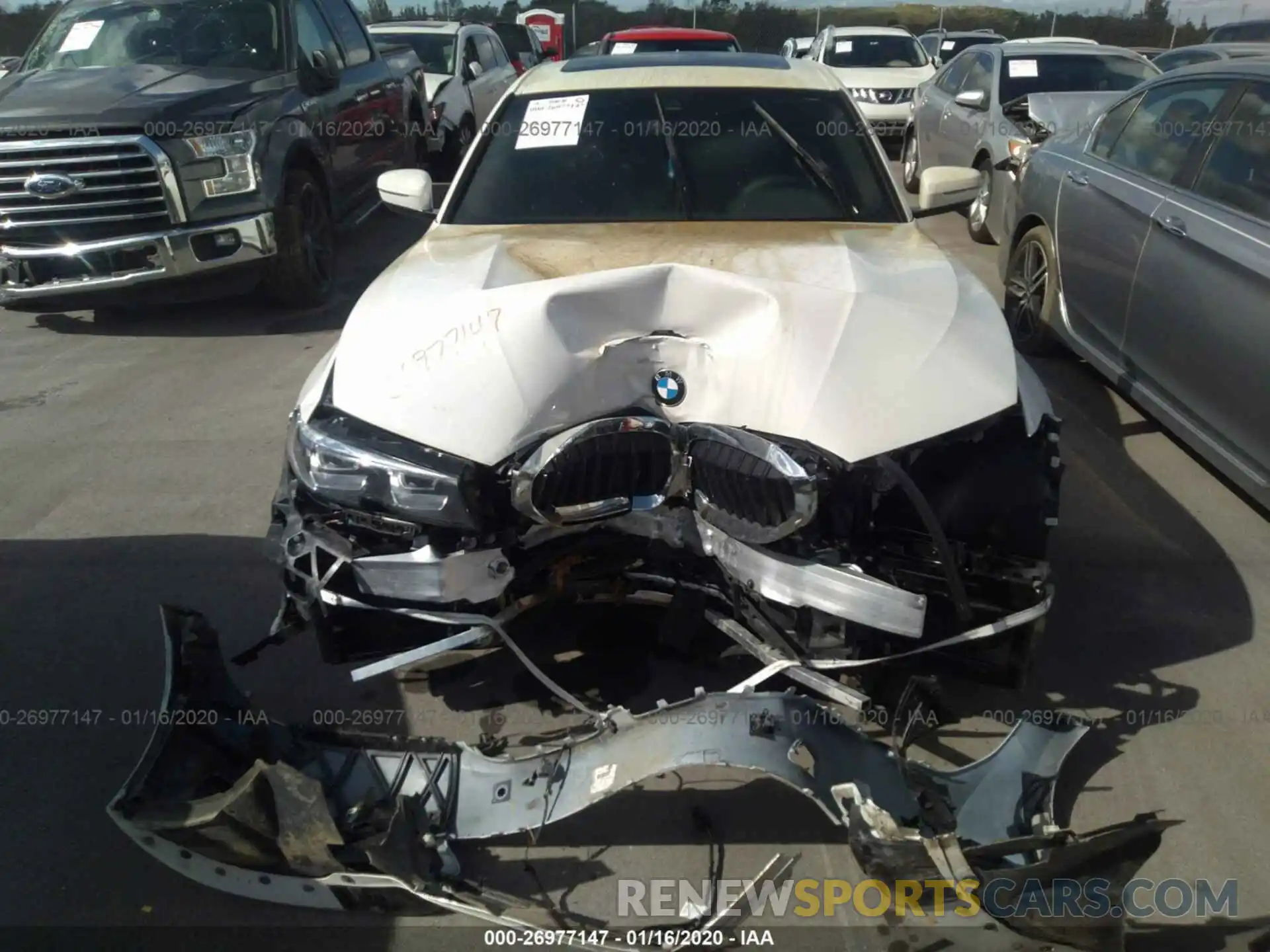 6 Photograph of a damaged car 3MW5R1J52K8B03132 BMW 330I 2019