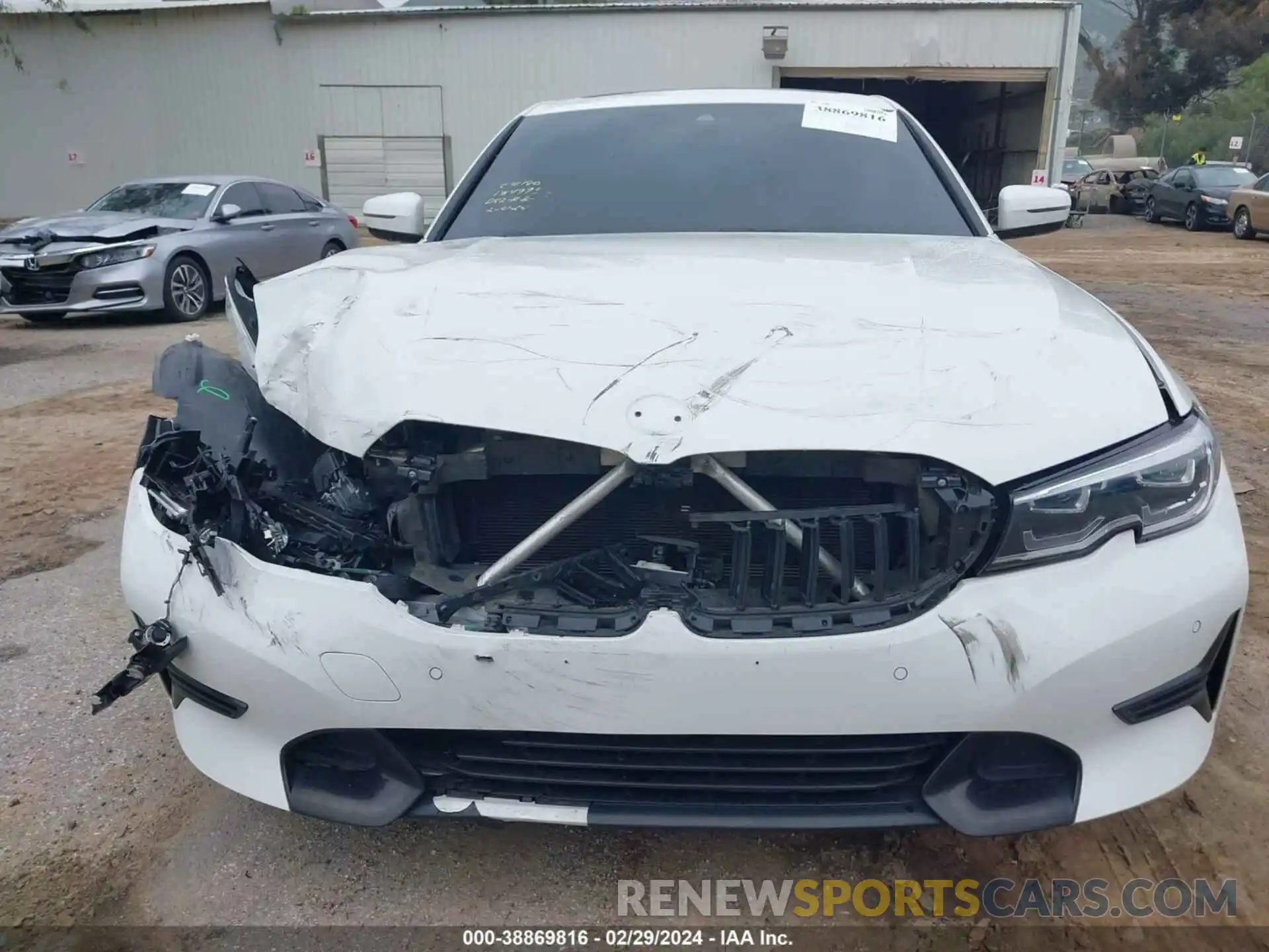 13 Photograph of a damaged car 3MW5R1J53K8A05565 BMW 330I 2019