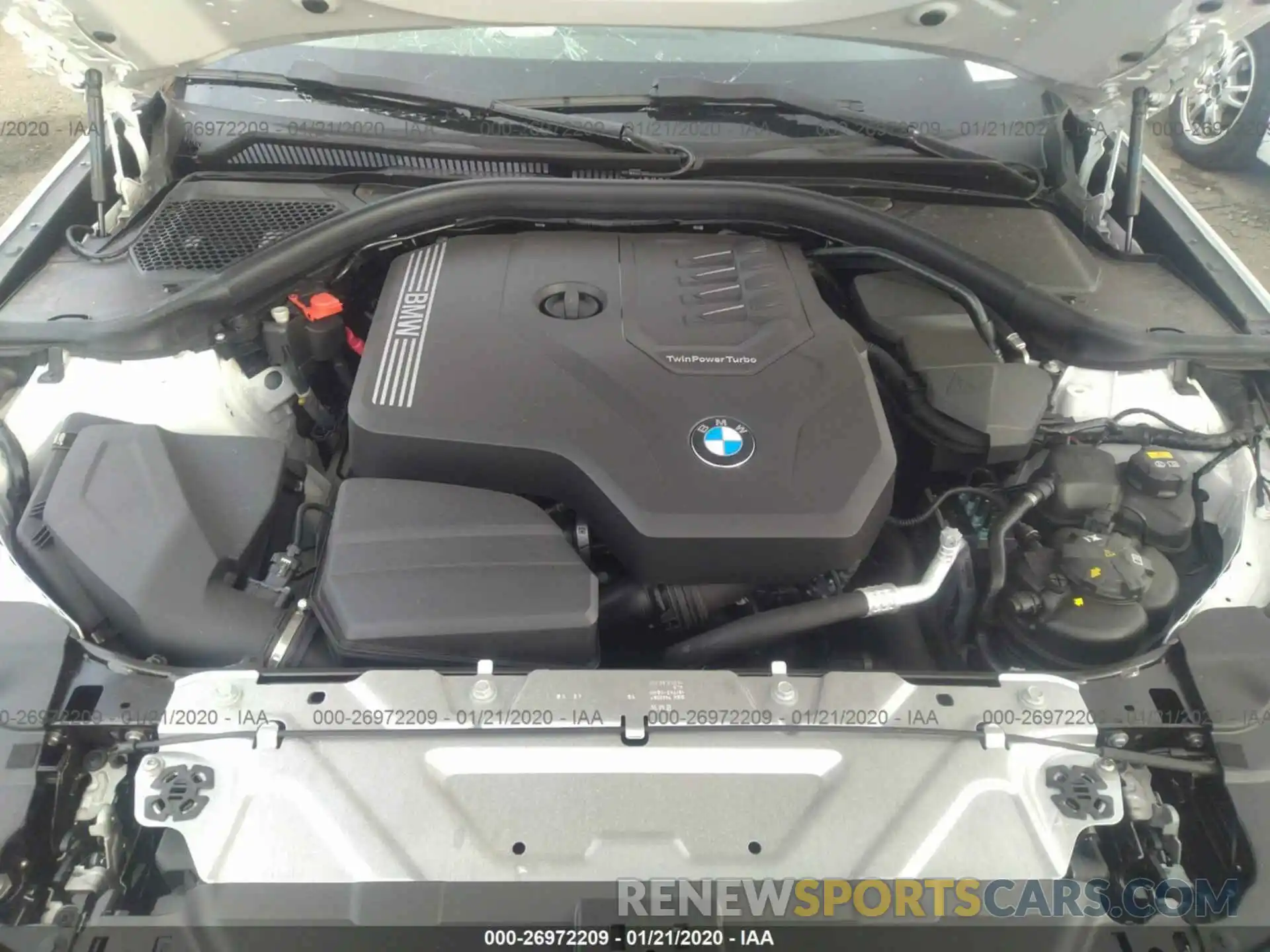 10 Фотография поврежденного автомобиля 3MW5R1J55K8A05518 BMW 330I 2019