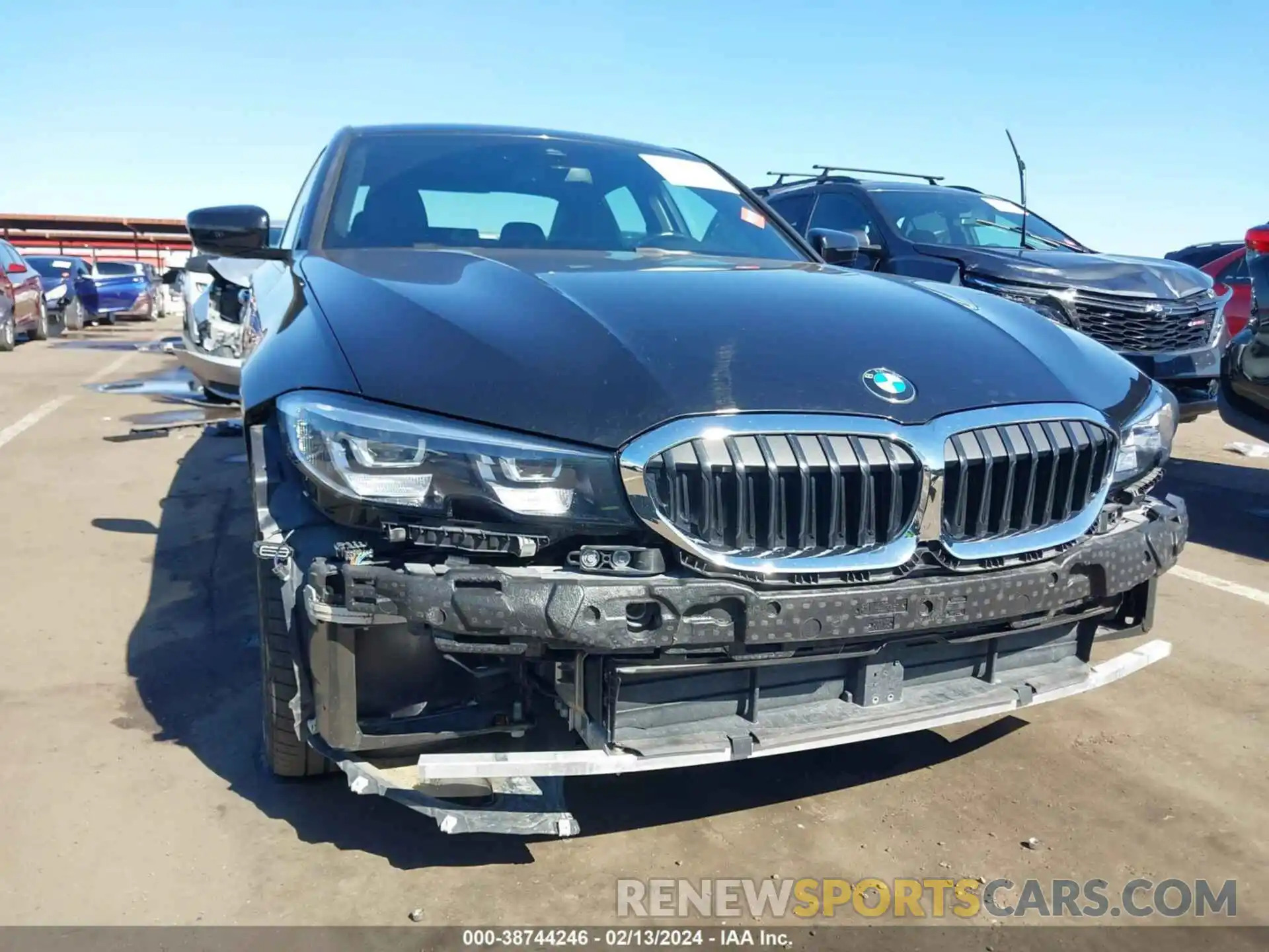 6 Photograph of a damaged car 3MW5R1J55K8A05678 BMW 330I 2019