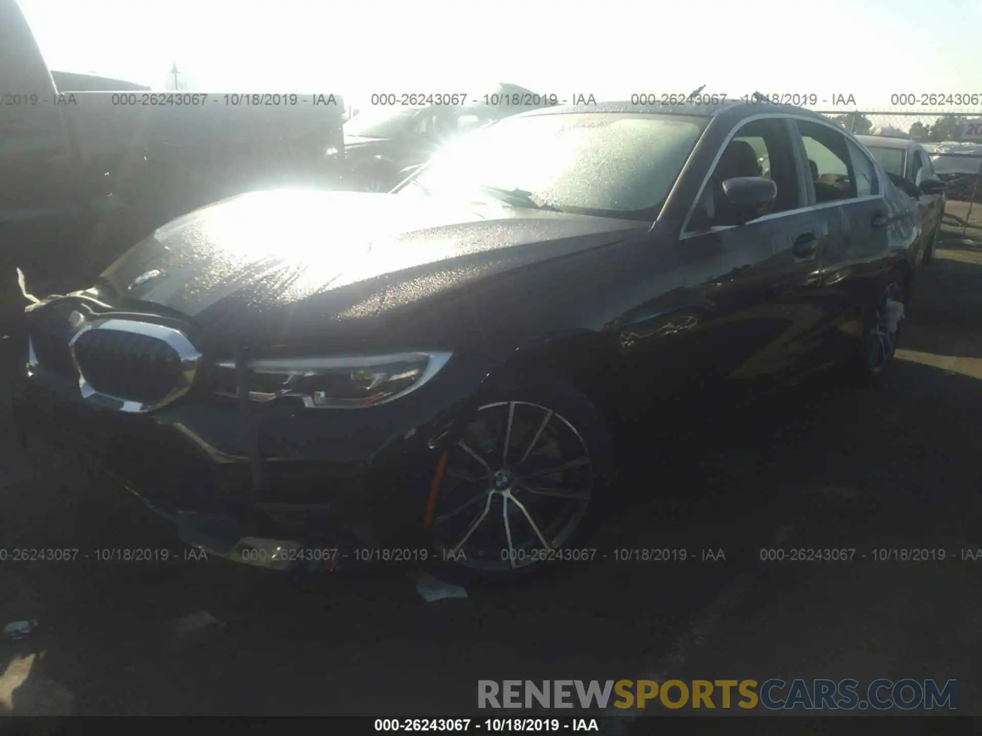 2 Photograph of a damaged car 3MW5R1J55K8B02007 BMW 330I 2019
