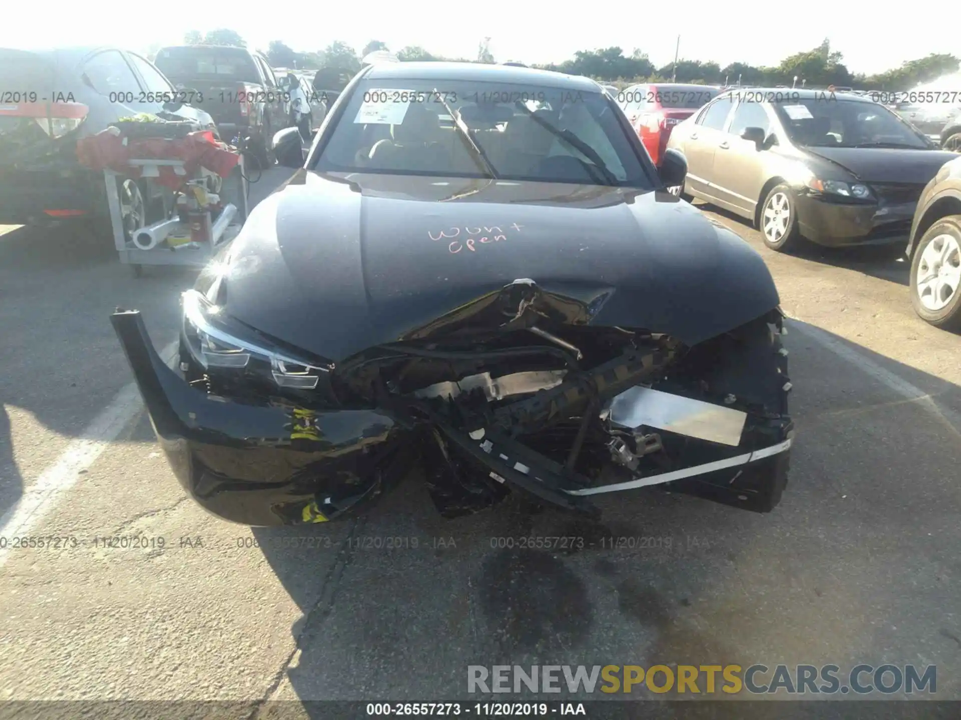 6 Photograph of a damaged car 3MW5R1J58K8B02549 BMW 330I 2019