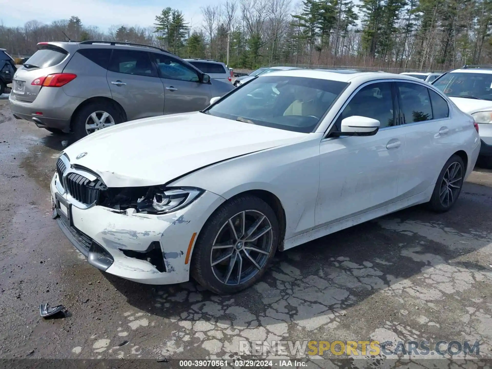 2 Photograph of a damaged car 3MW5R7J5XK8B00126 BMW 330I 2019