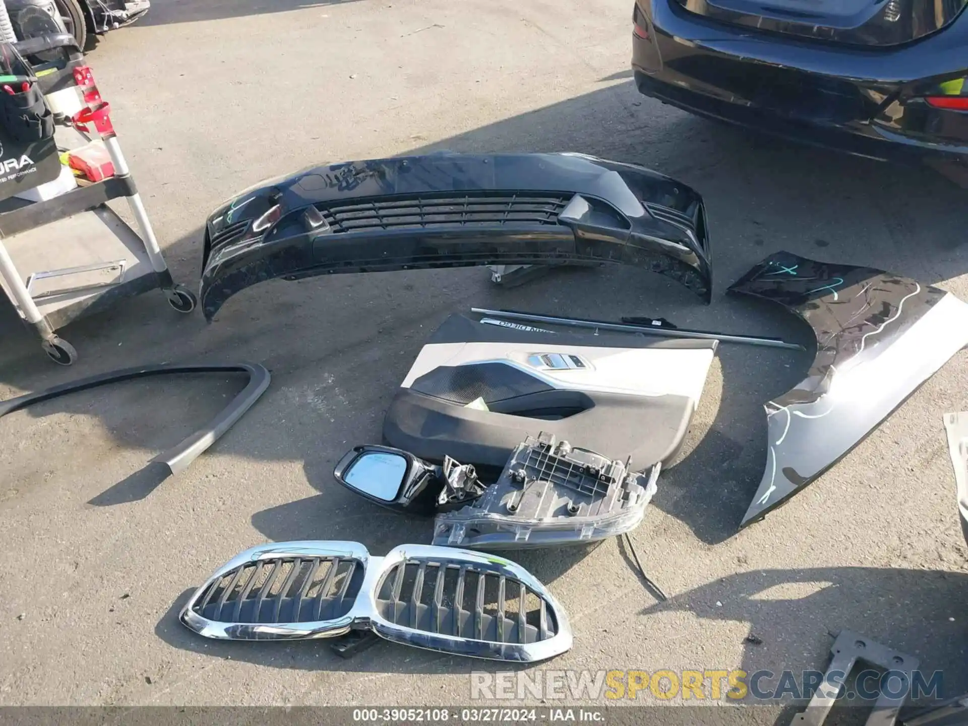 12 Photograph of a damaged car WBA5R1C50KAJ99103 BMW 330I 2019