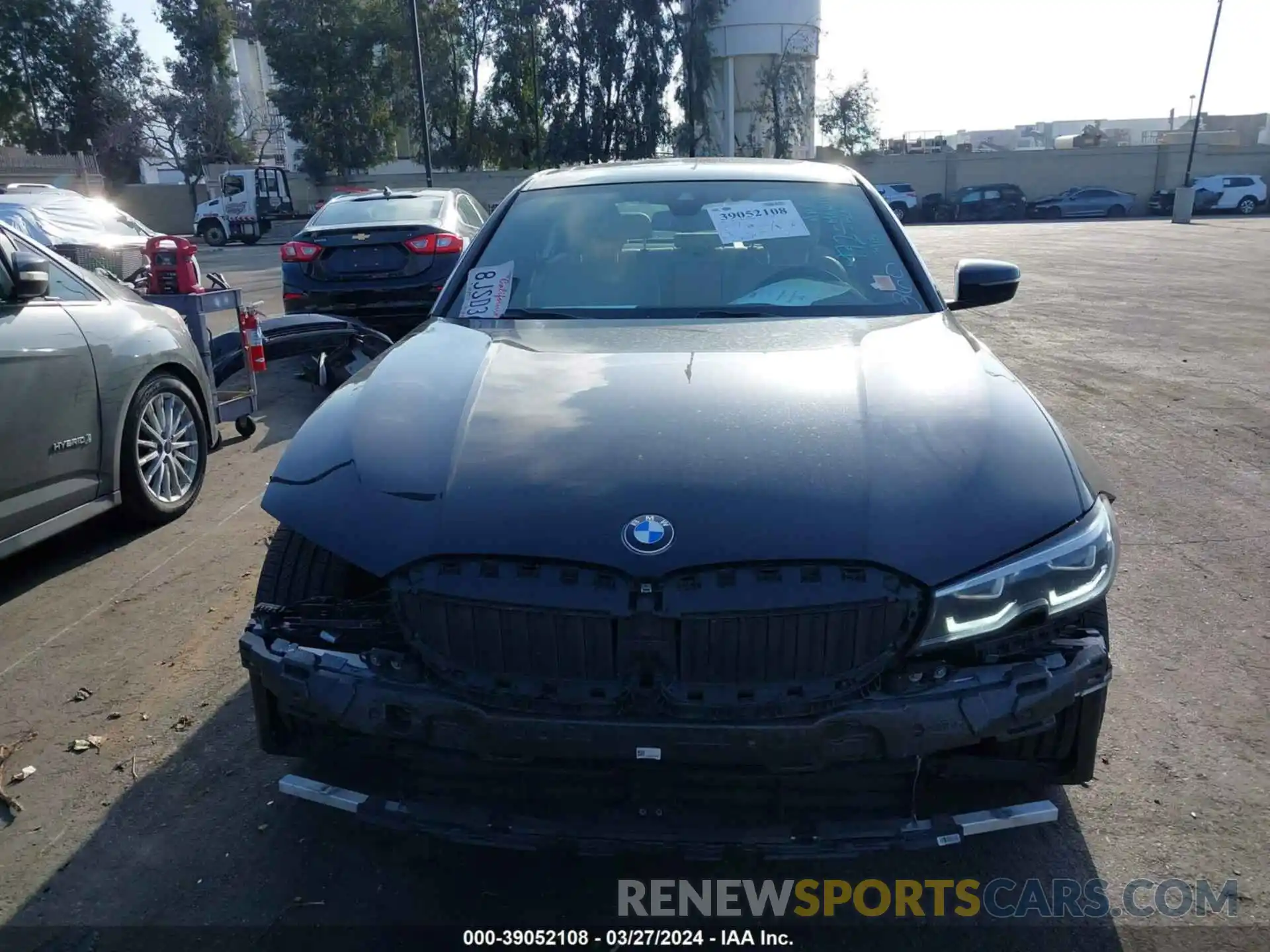 13 Photograph of a damaged car WBA5R1C50KAJ99103 BMW 330I 2019