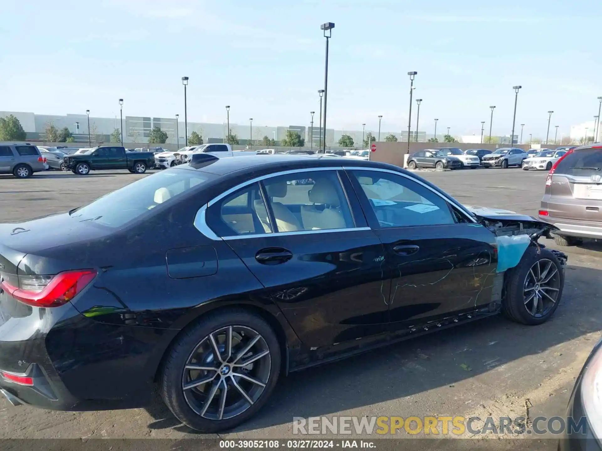 14 Photograph of a damaged car WBA5R1C50KAJ99103 BMW 330I 2019