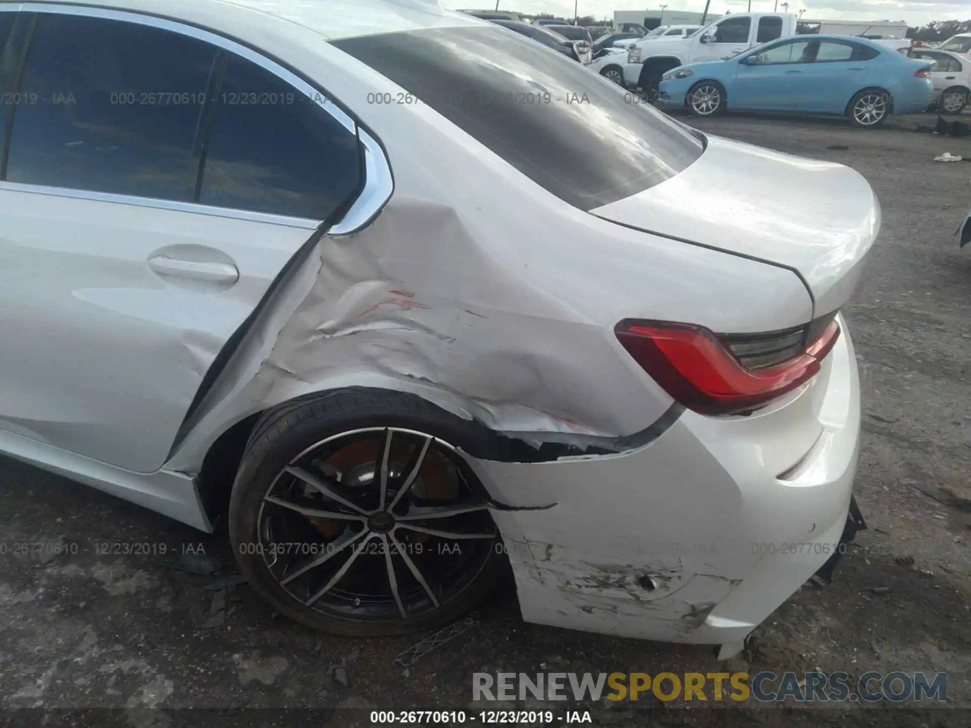 6 Photograph of a damaged car WBA5R1C51KAE81401 BMW 330I 2019