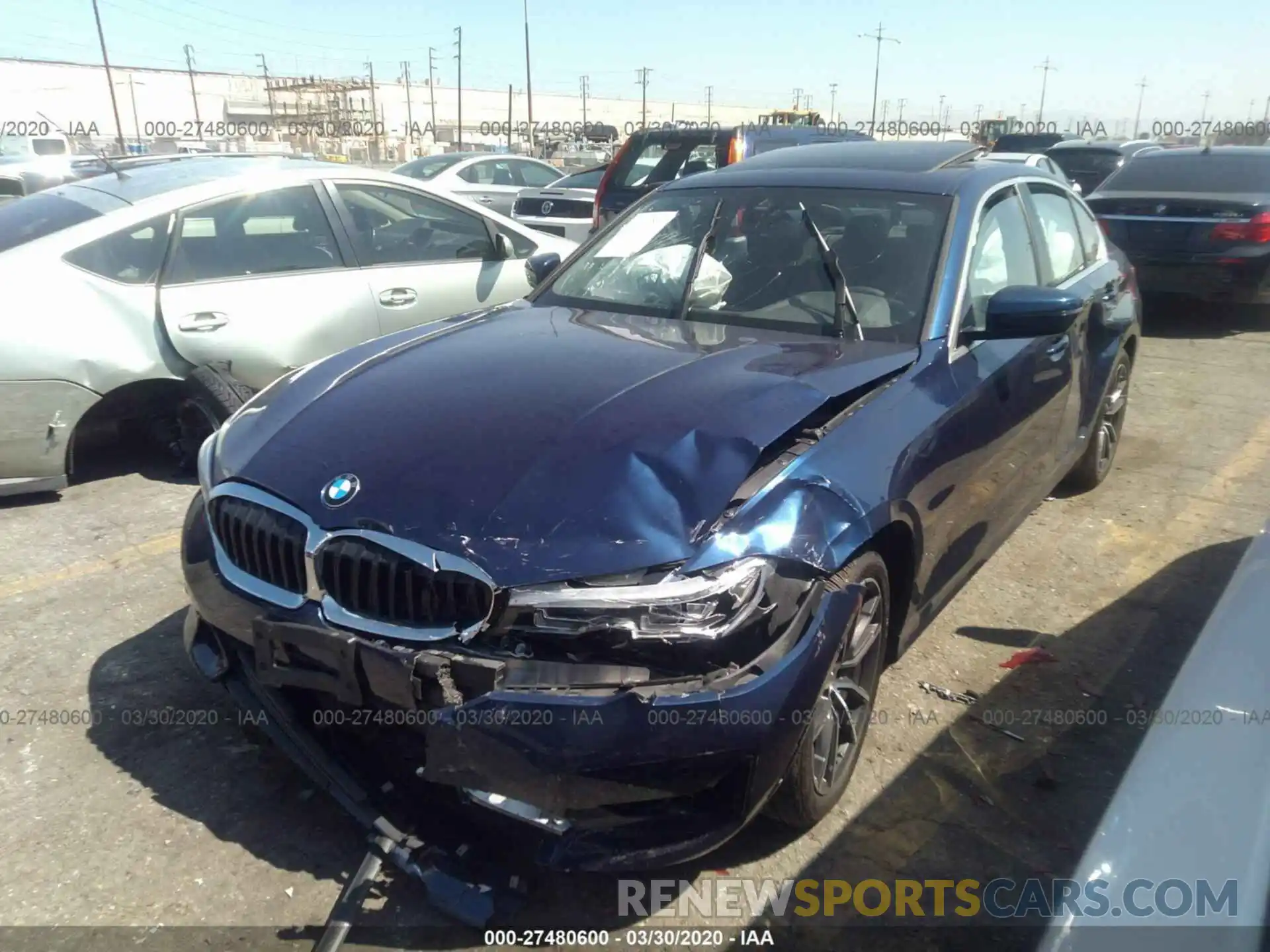 2 Photograph of a damaged car WBA5R1C51KAK07449 BMW 330I 2019