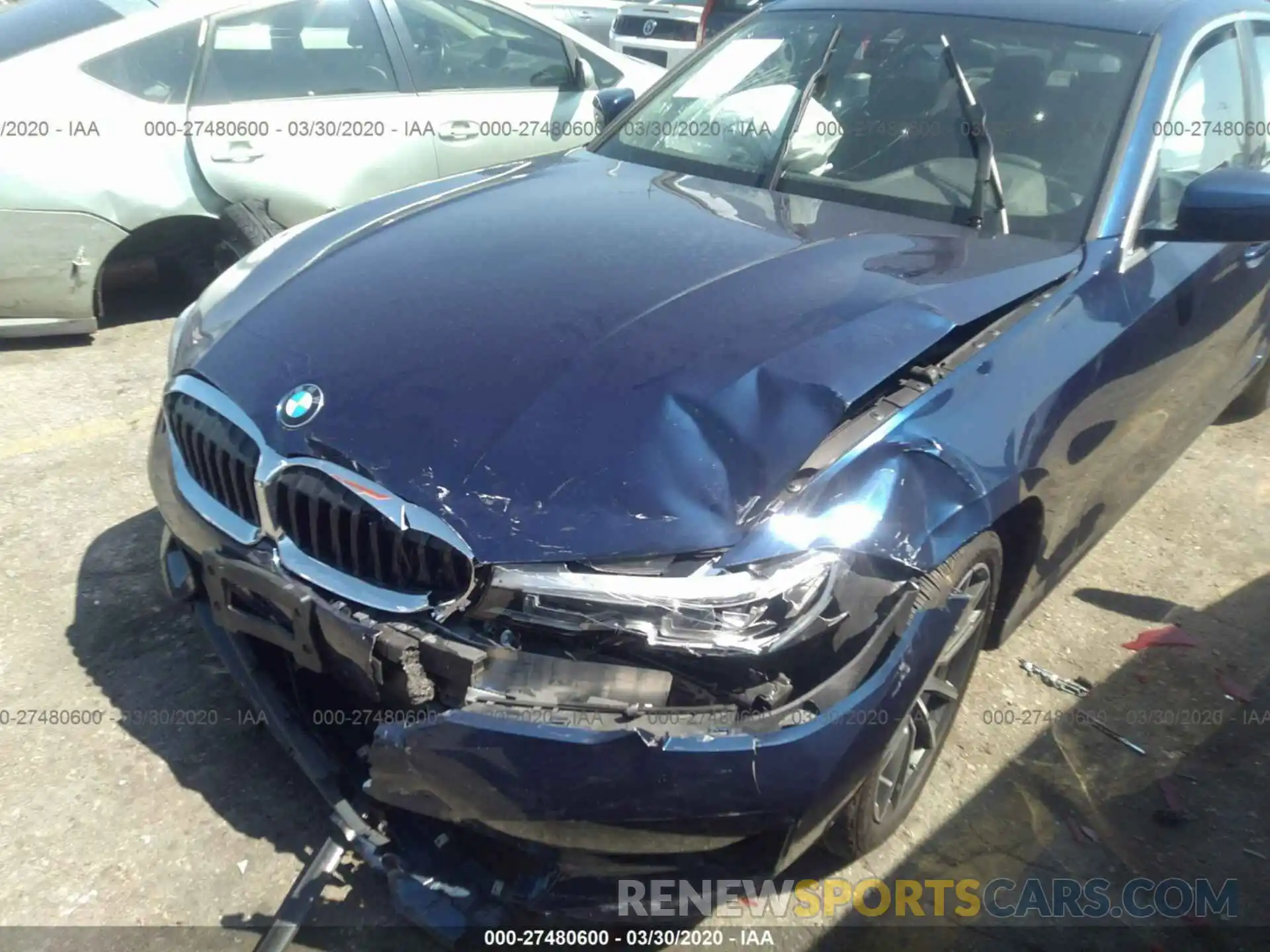 6 Photograph of a damaged car WBA5R1C51KAK07449 BMW 330I 2019