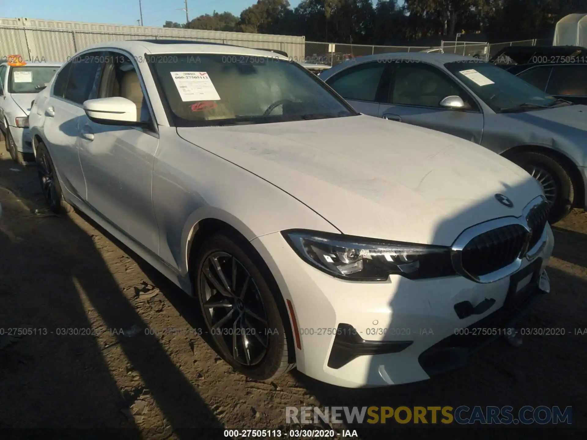 1 Photograph of a damaged car WBA5R1C52KAJ99118 BMW 330I 2019