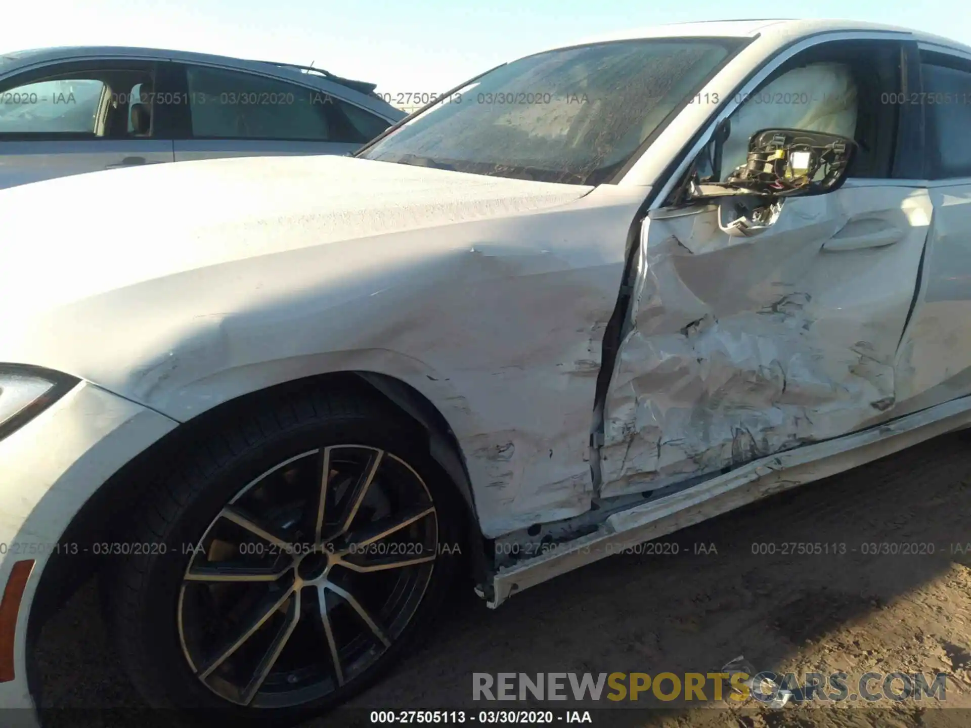 6 Photograph of a damaged car WBA5R1C52KAJ99118 BMW 330I 2019