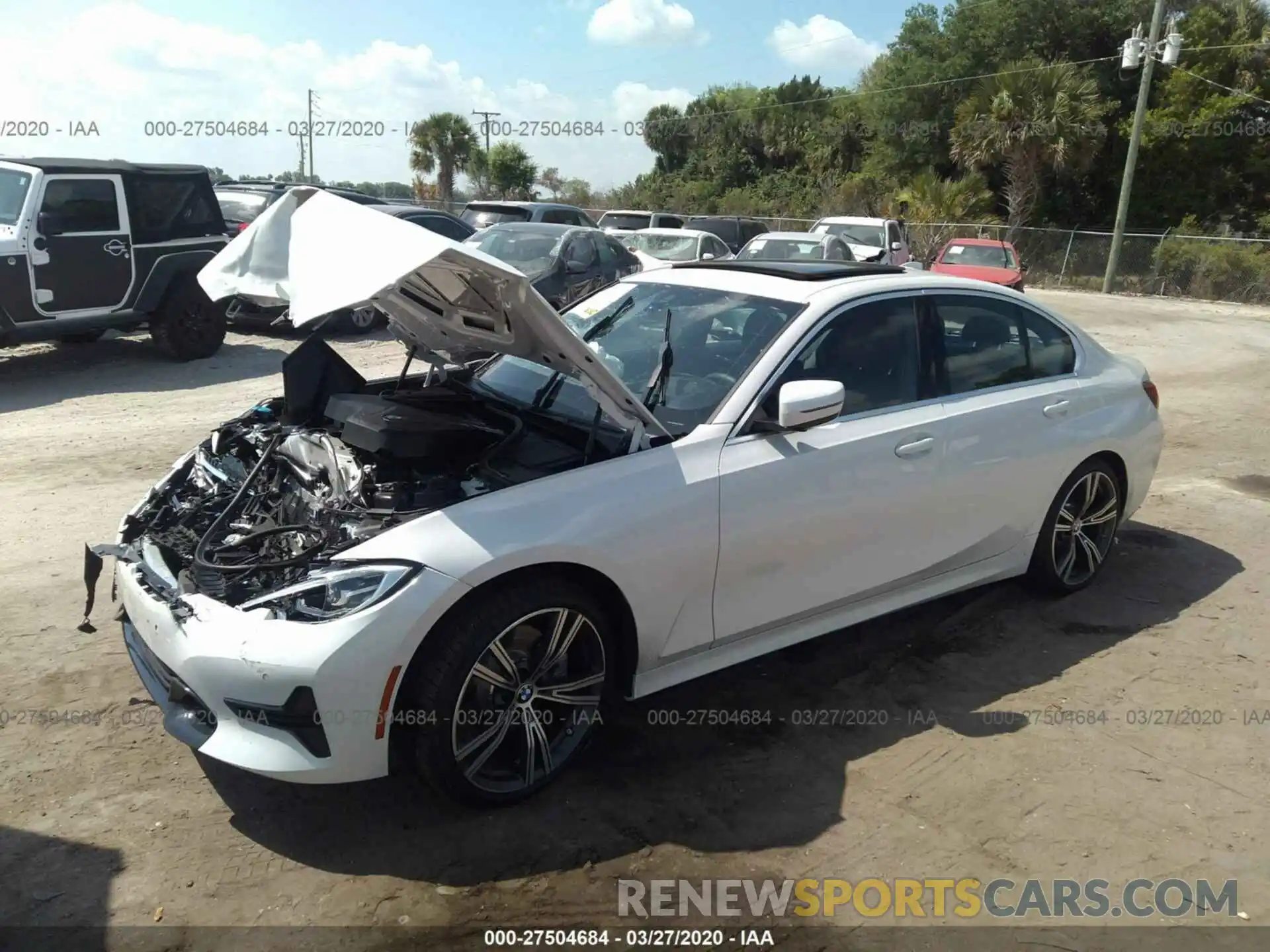 2 Photograph of a damaged car WBA5R1C52KAK10375 BMW 330I 2019