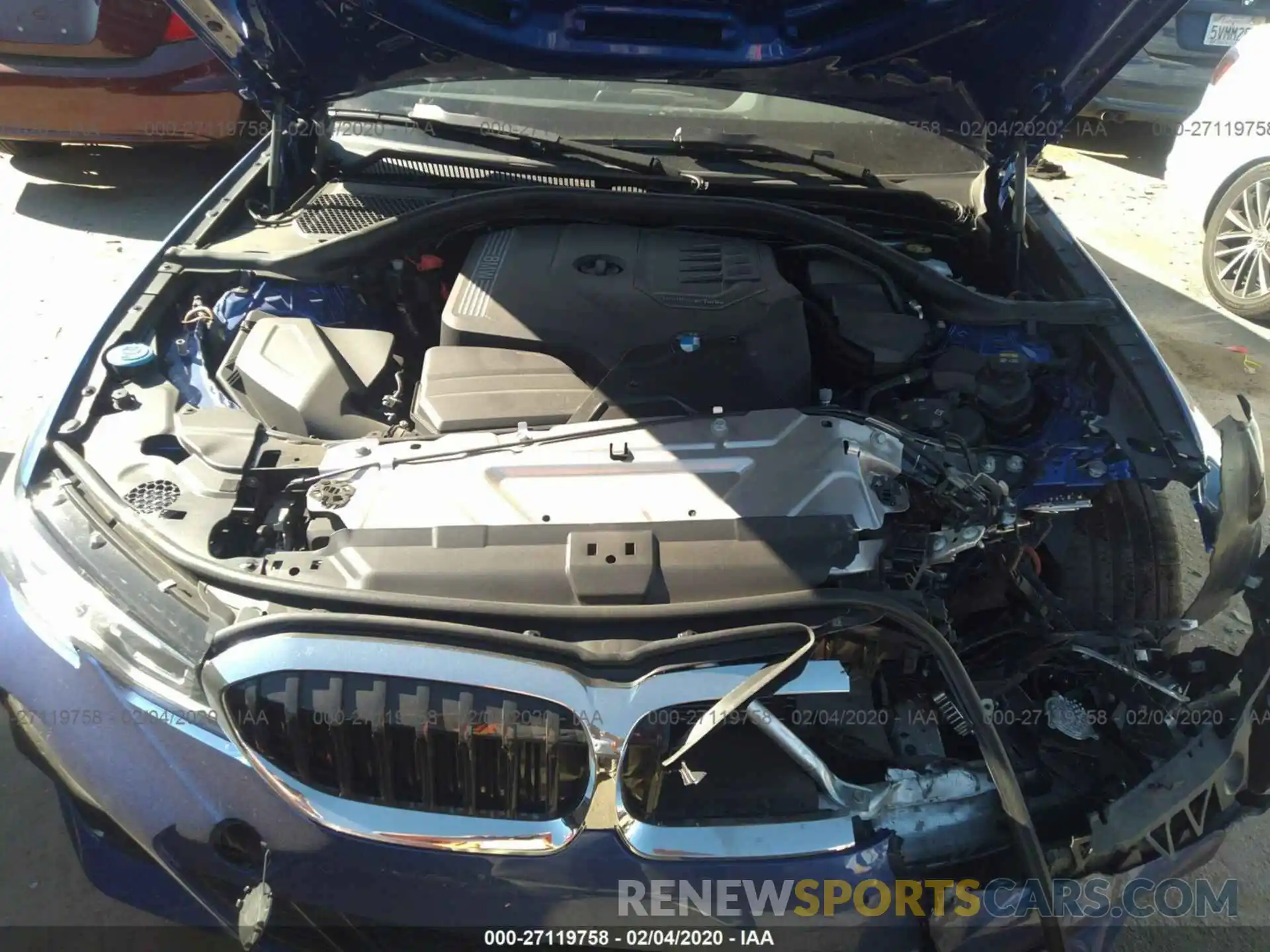 10 Photograph of a damaged car WBA5R1C52KFH14009 BMW 330I 2019