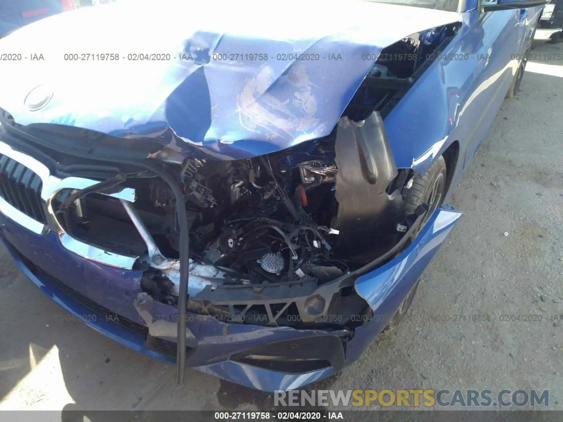 6 Photograph of a damaged car WBA5R1C52KFH14009 BMW 330I 2019