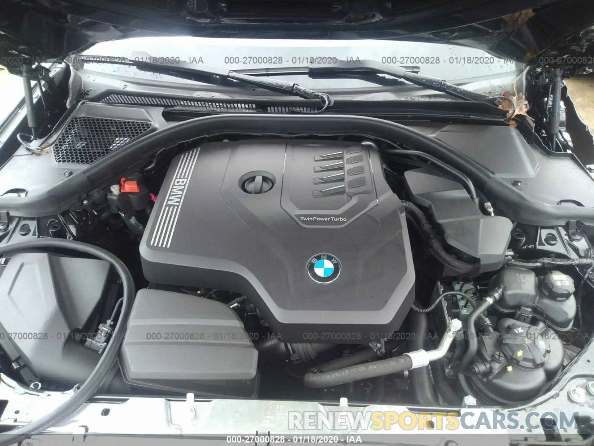 10 Photograph of a damaged car WBA5R1C53KFH30655 BMW 330I 2019