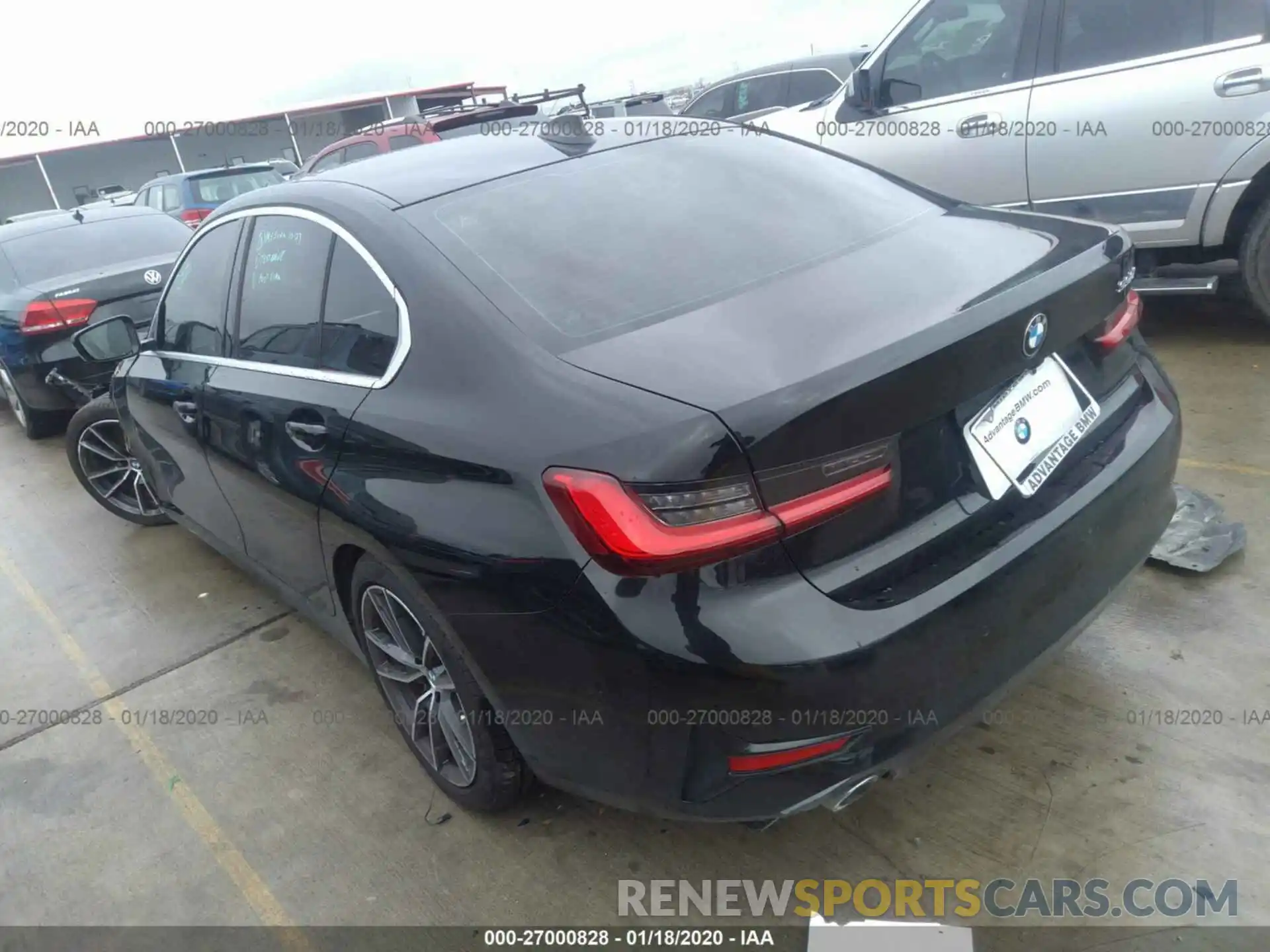 3 Photograph of a damaged car WBA5R1C53KFH30655 BMW 330I 2019