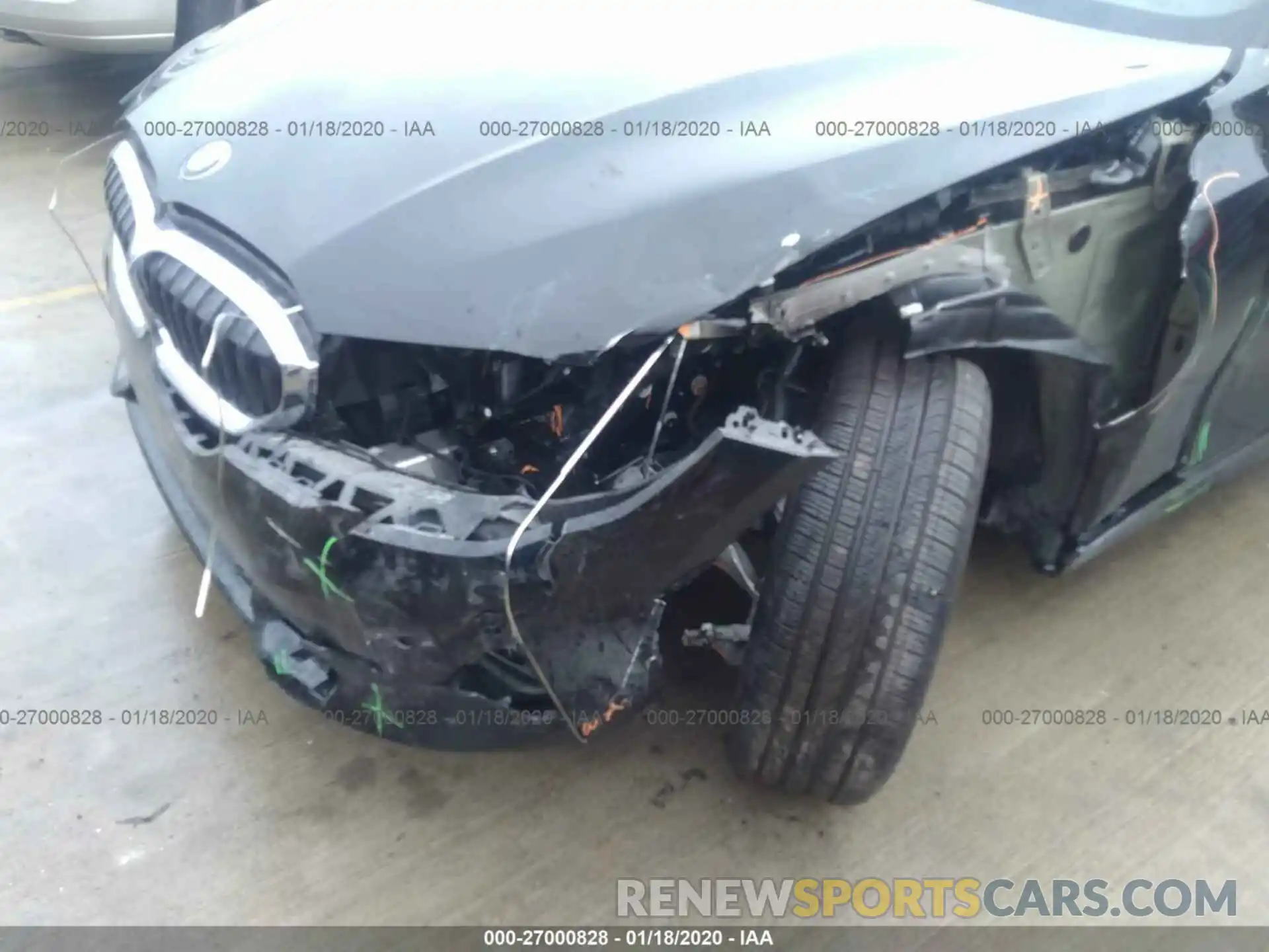 6 Photograph of a damaged car WBA5R1C53KFH30655 BMW 330I 2019