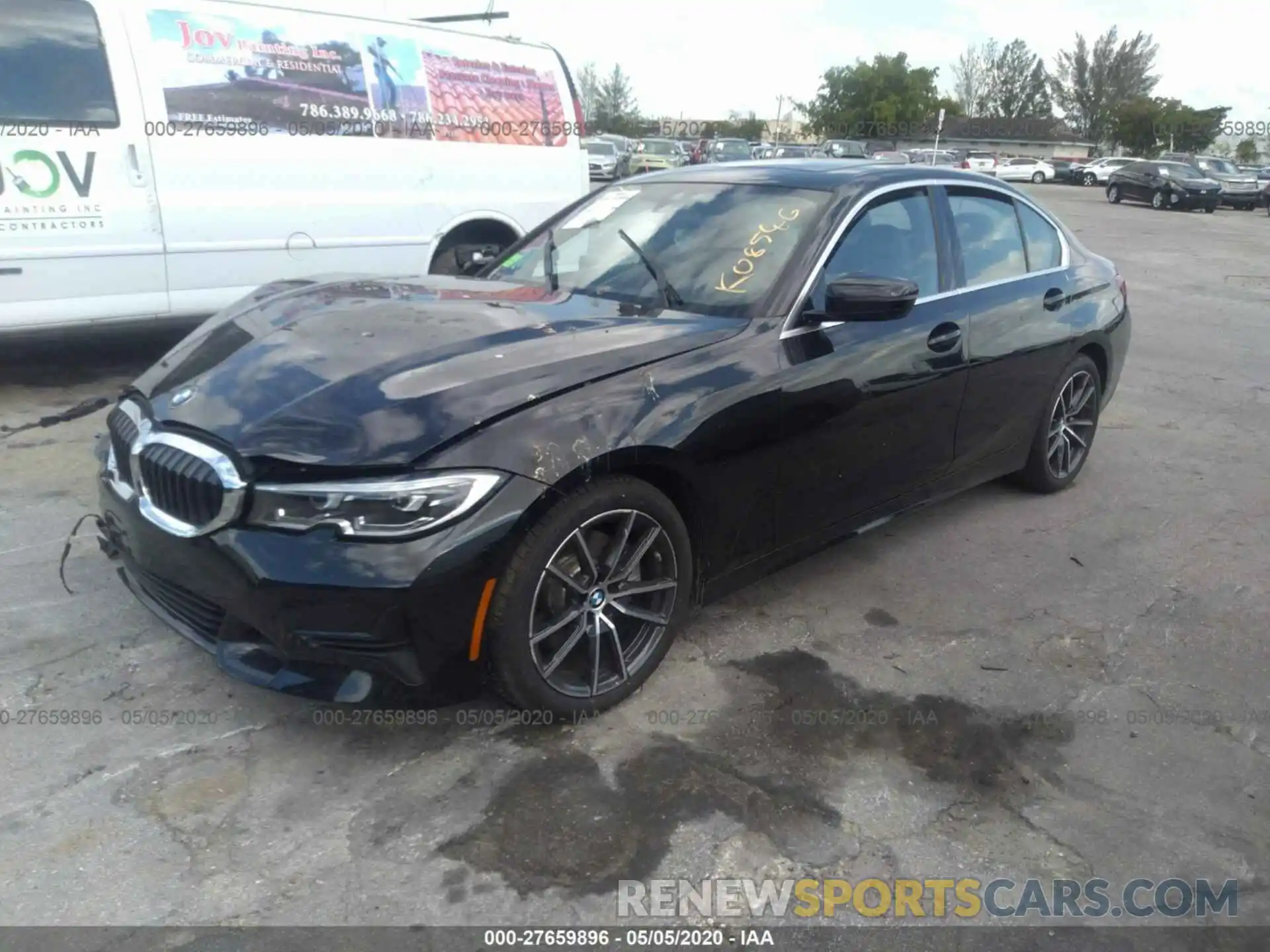 2 Photograph of a damaged car WBA5R1C54KAK08546 BMW 330I 2019