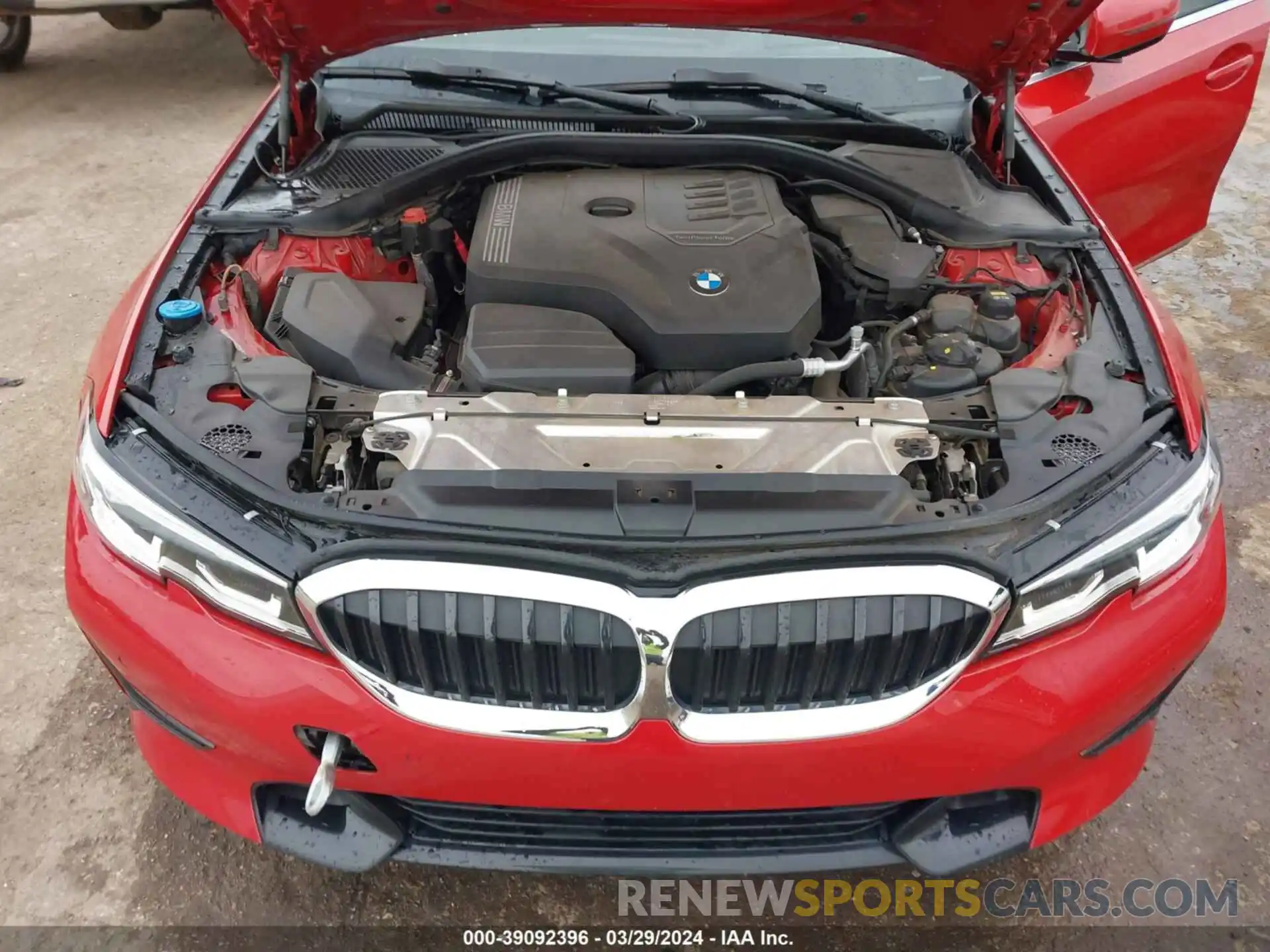 10 Photograph of a damaged car WBA5R1C54KFH21026 BMW 330I 2019