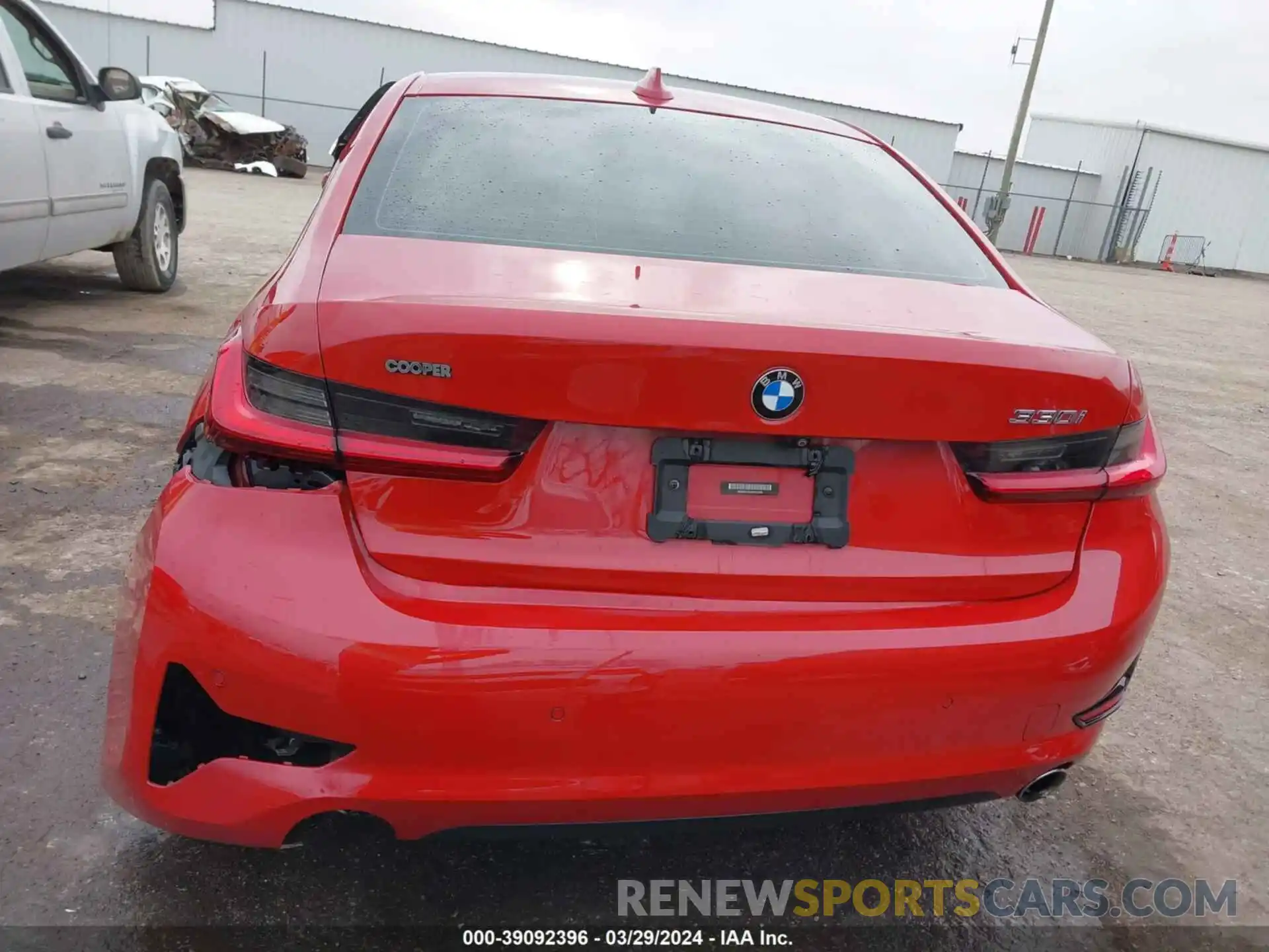 16 Photograph of a damaged car WBA5R1C54KFH21026 BMW 330I 2019