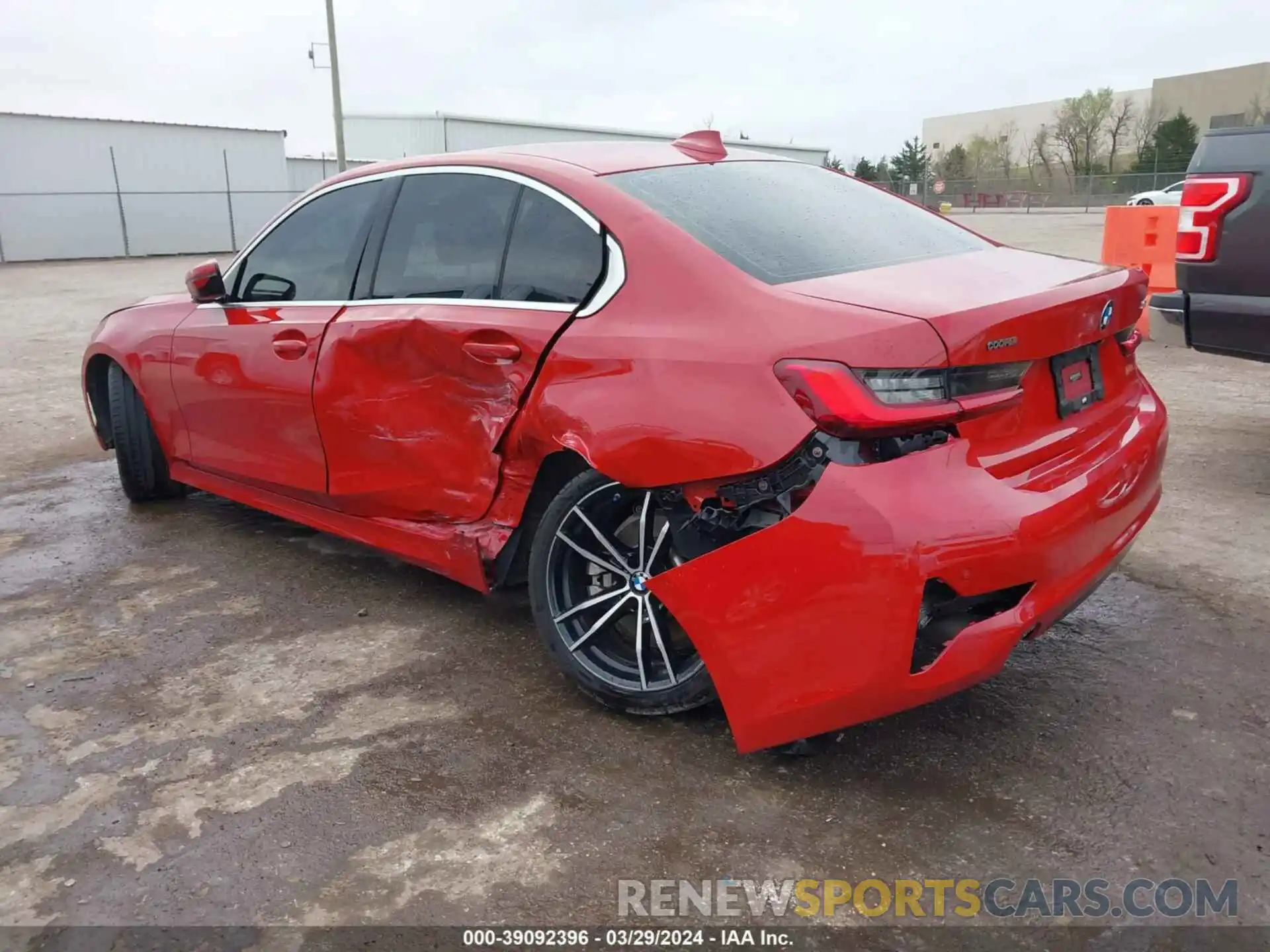 3 Photograph of a damaged car WBA5R1C54KFH21026 BMW 330I 2019