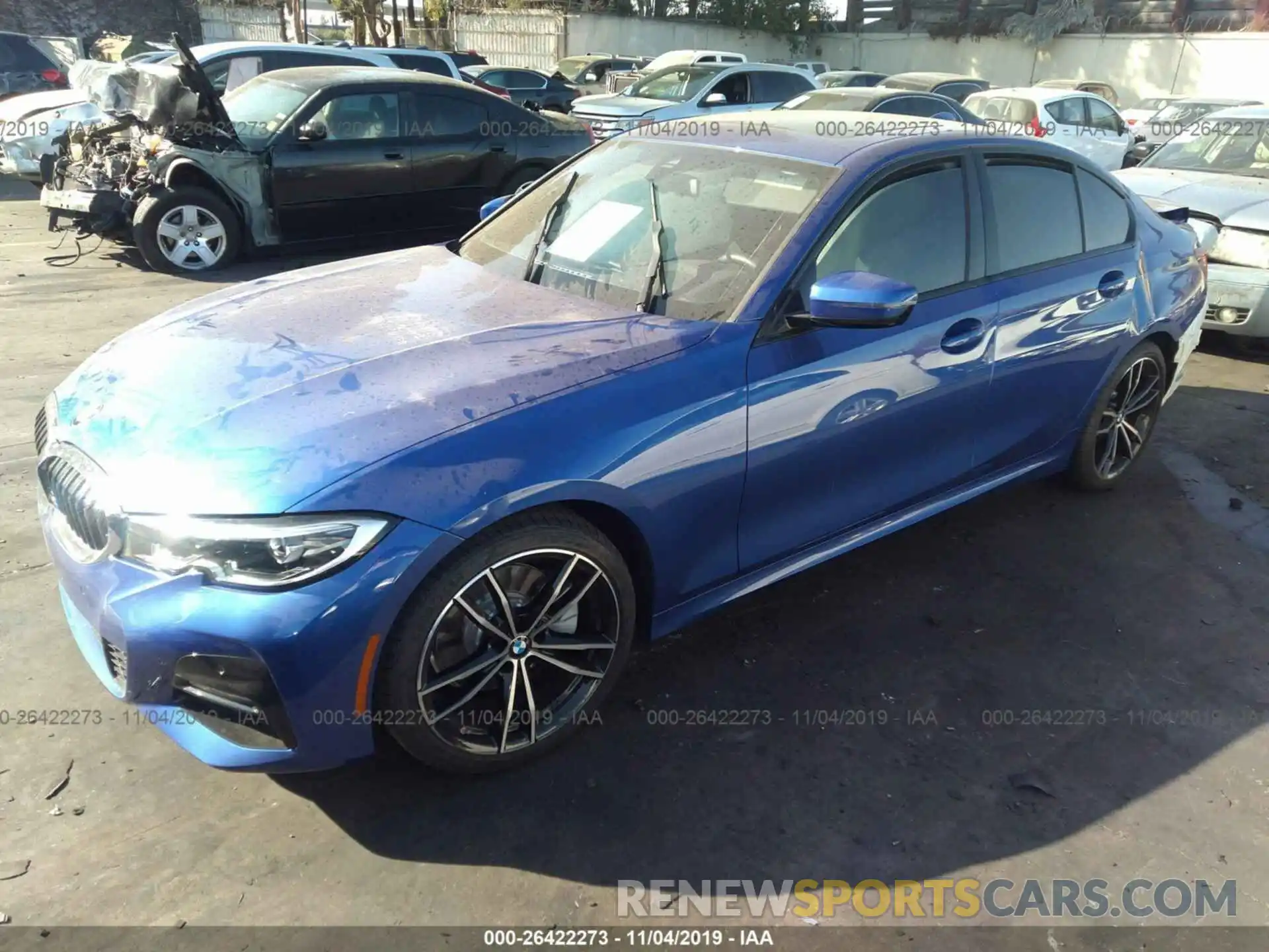 2 Photograph of a damaged car WBA5R1C55KAJ99212 BMW 330I 2019