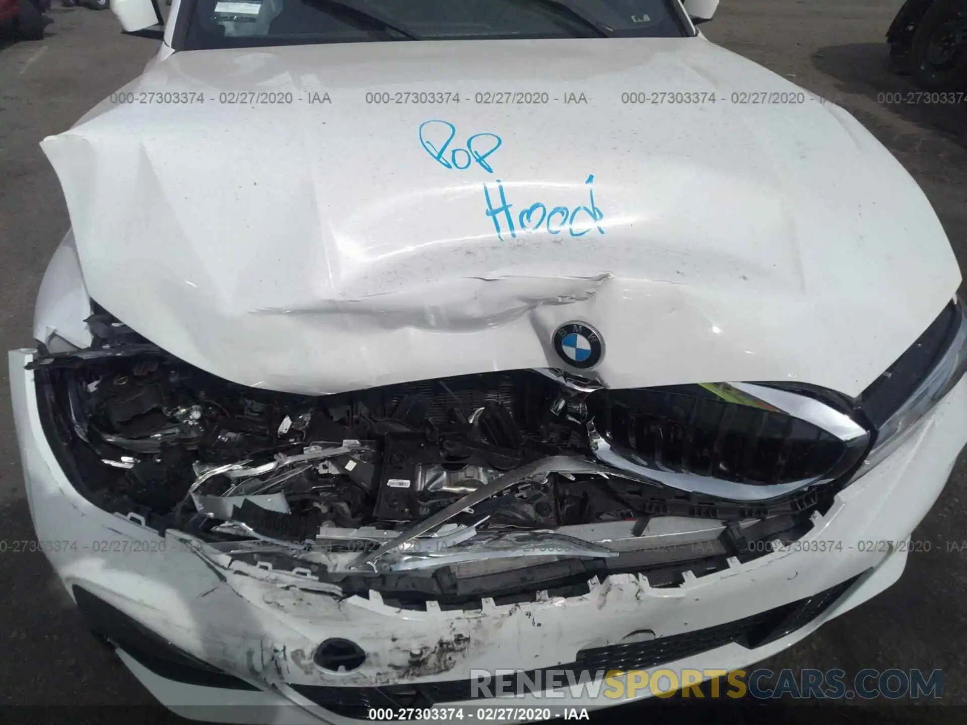 10 Photograph of a damaged car WBA5R1C55KAK07700 BMW 330I 2019