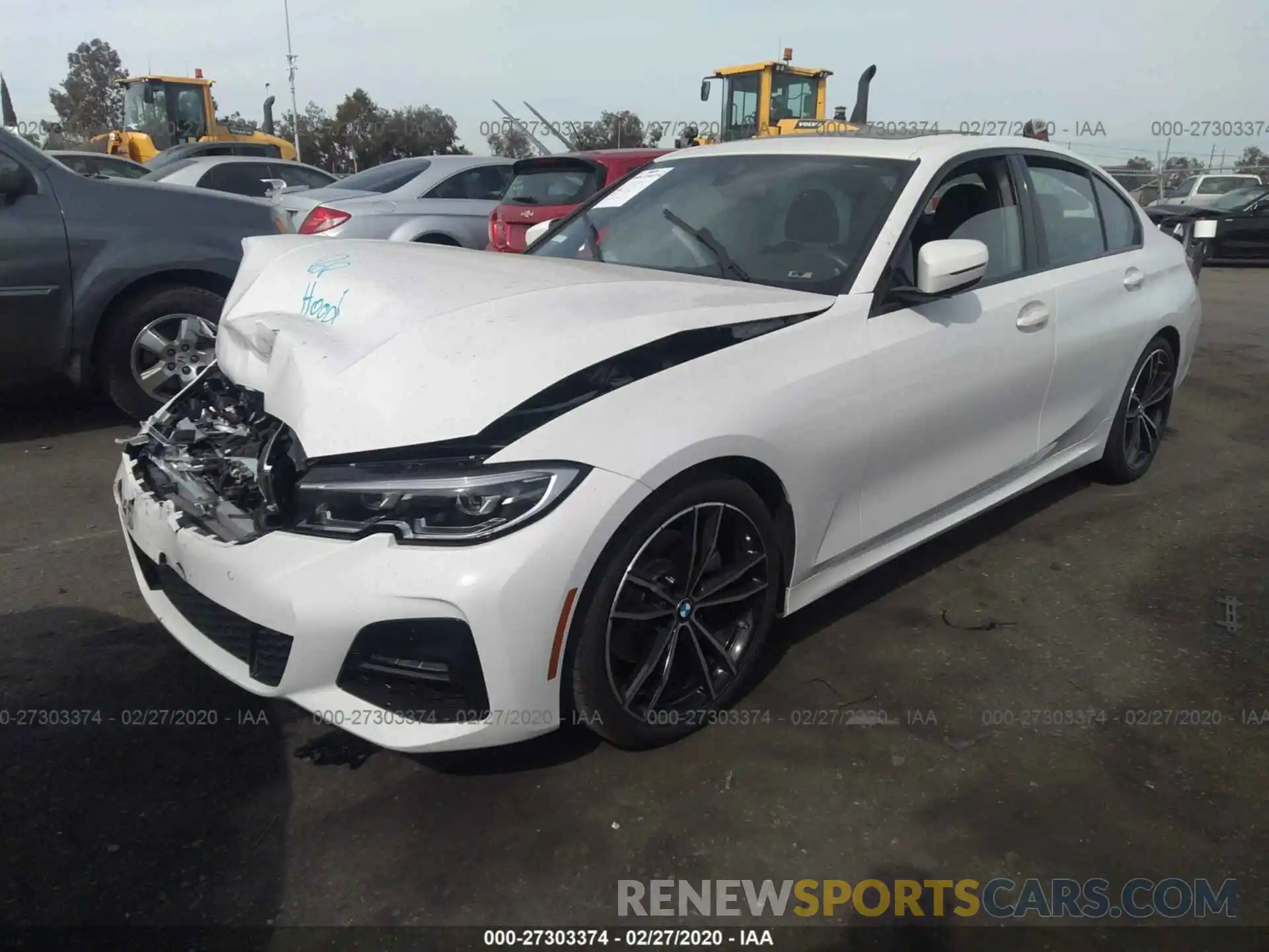 2 Photograph of a damaged car WBA5R1C55KAK07700 BMW 330I 2019