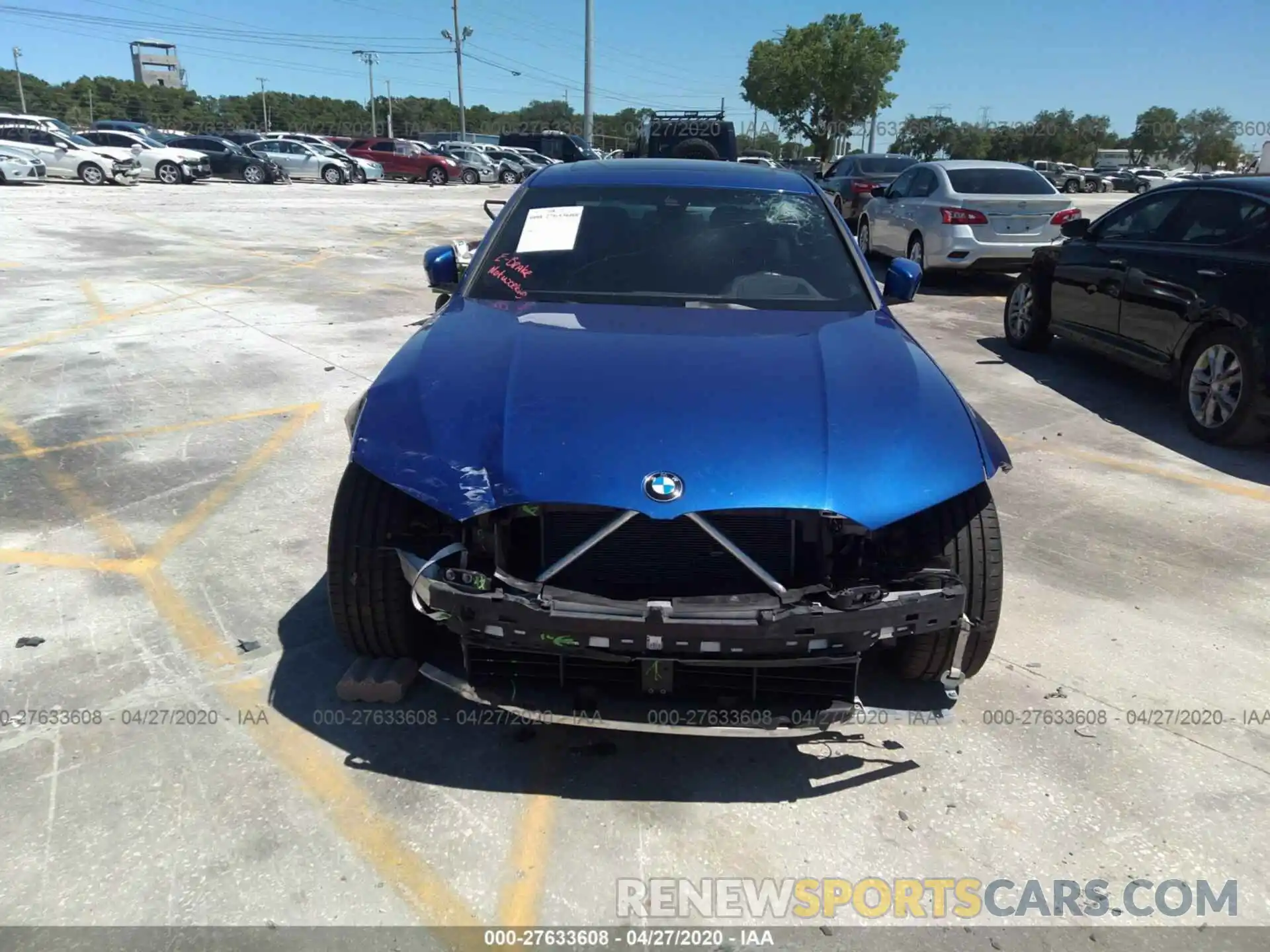 6 Photograph of a damaged car WBA5R1C56KAE81359 BMW 330I 2019