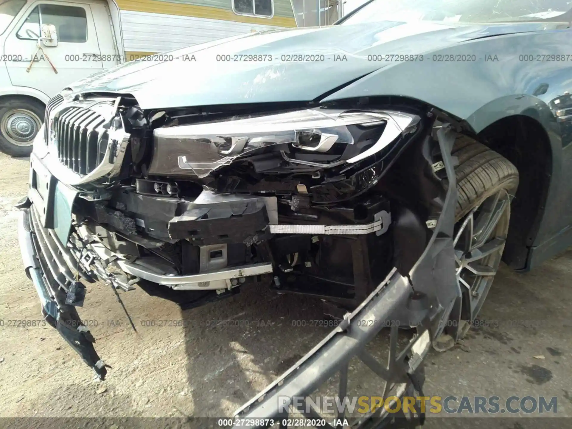 6 Photograph of a damaged car WBA5R1C56KFH20489 BMW 330I 2019